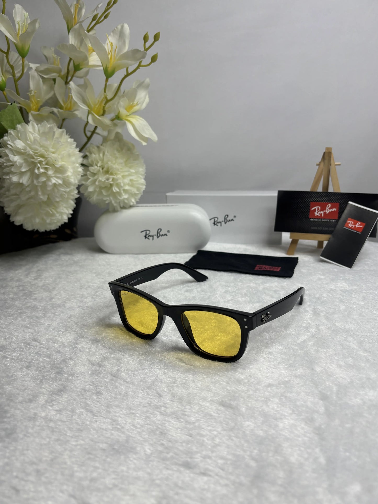 Rayban 0502 Black Yellow
