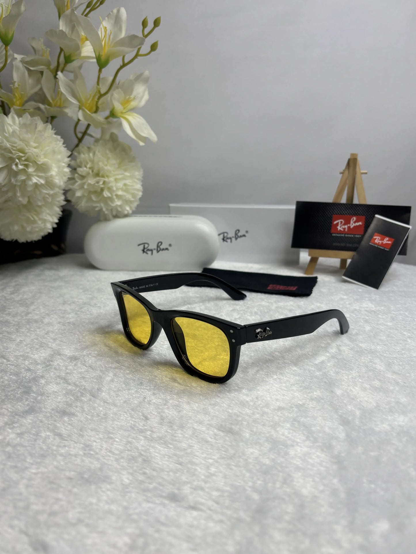 Rayban 0502 Black Yellow