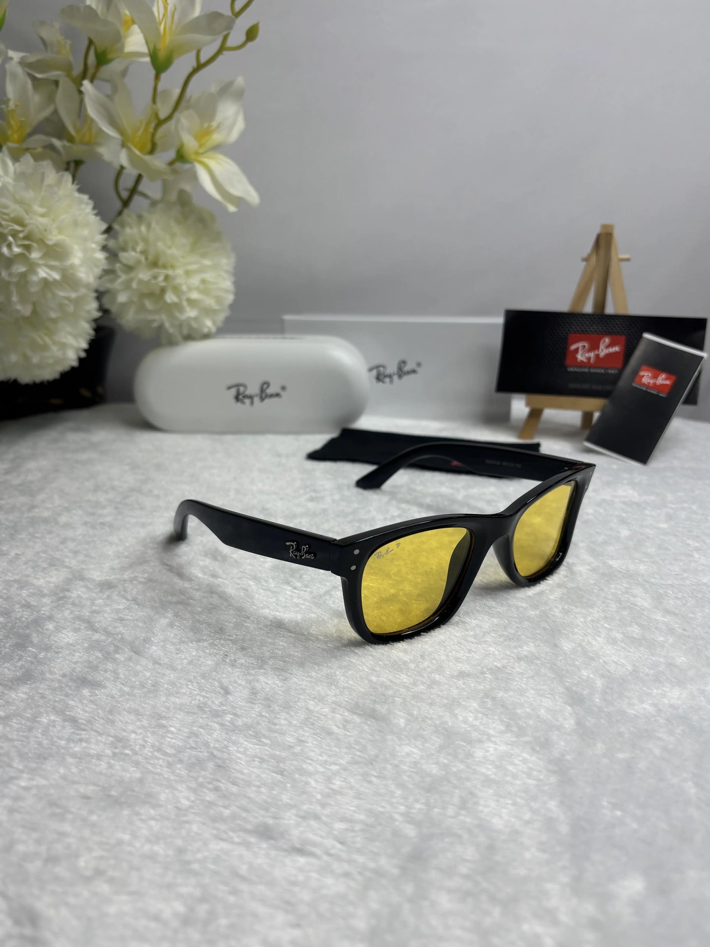 Rayban 0502 Black Yellow