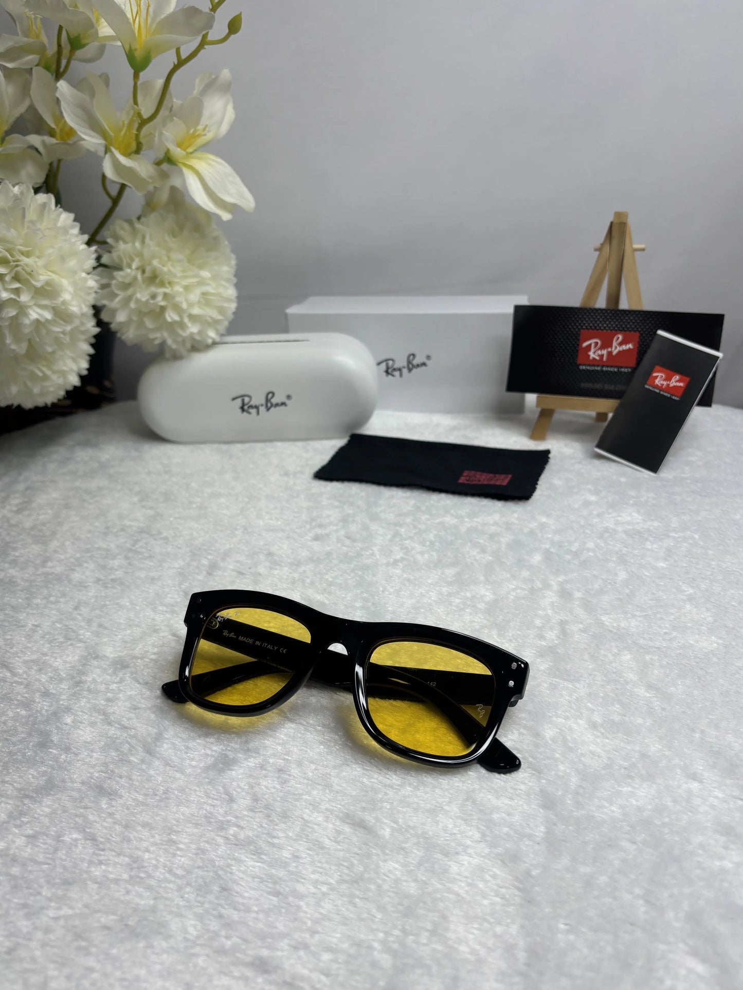 Rayban 0502 Black Yellow