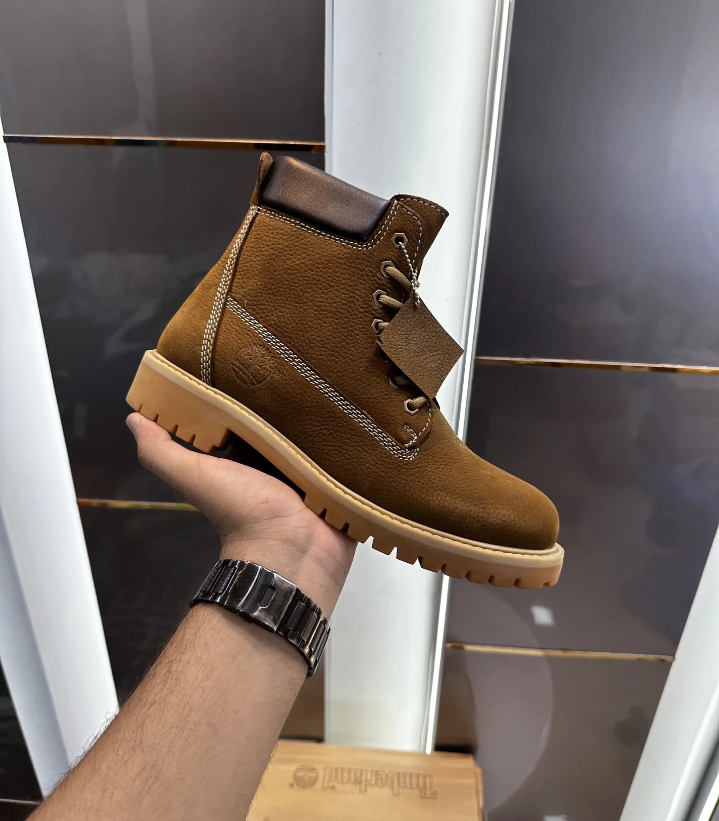 Timberland_Dark Brown Classic Long Boots