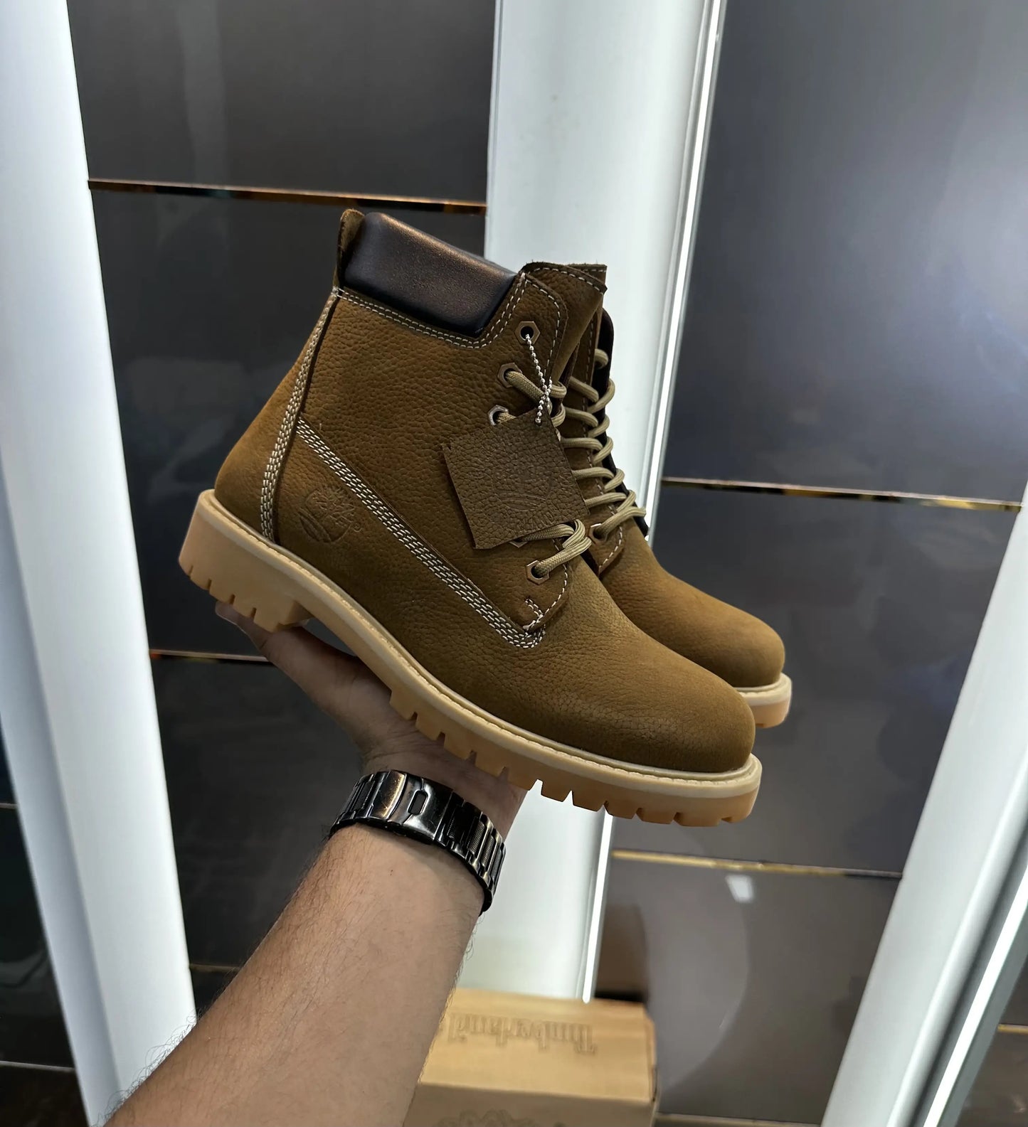 Timberland_Dark Brown Classic Long Boots