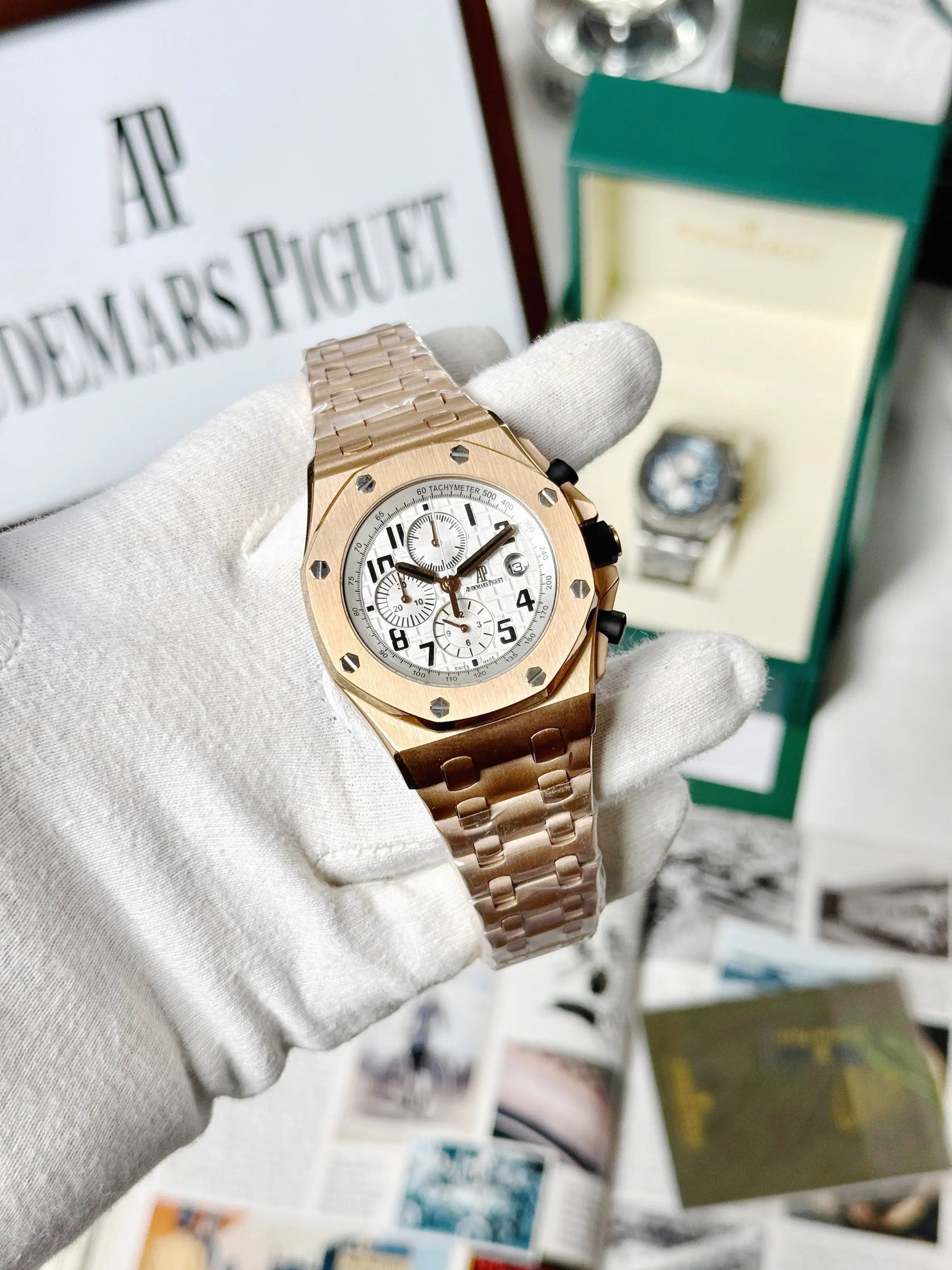 Audemars Piguet Royal Oak Offshore Navy Copper White
