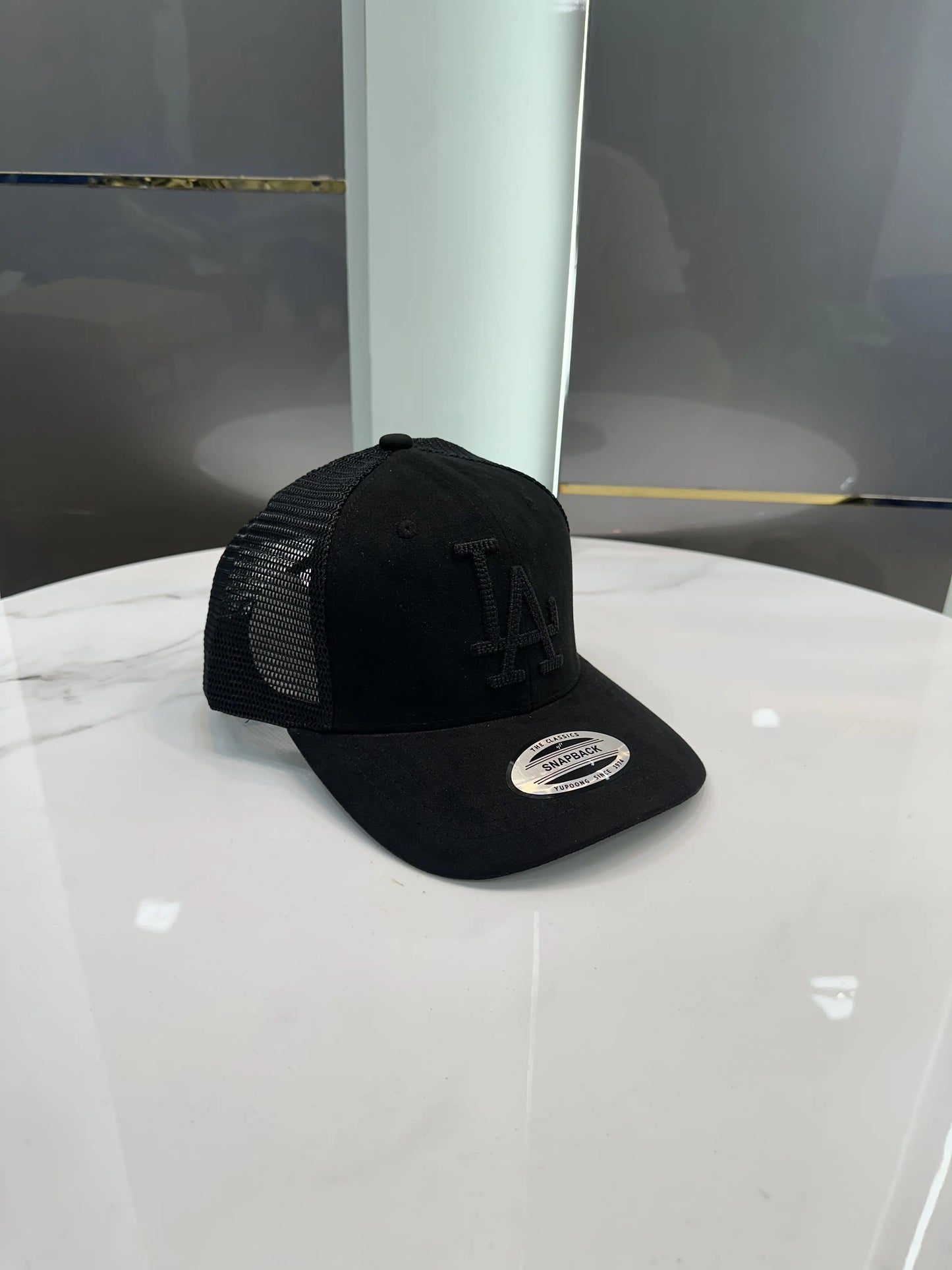 LA Black (Suede) Premium Imported Cap