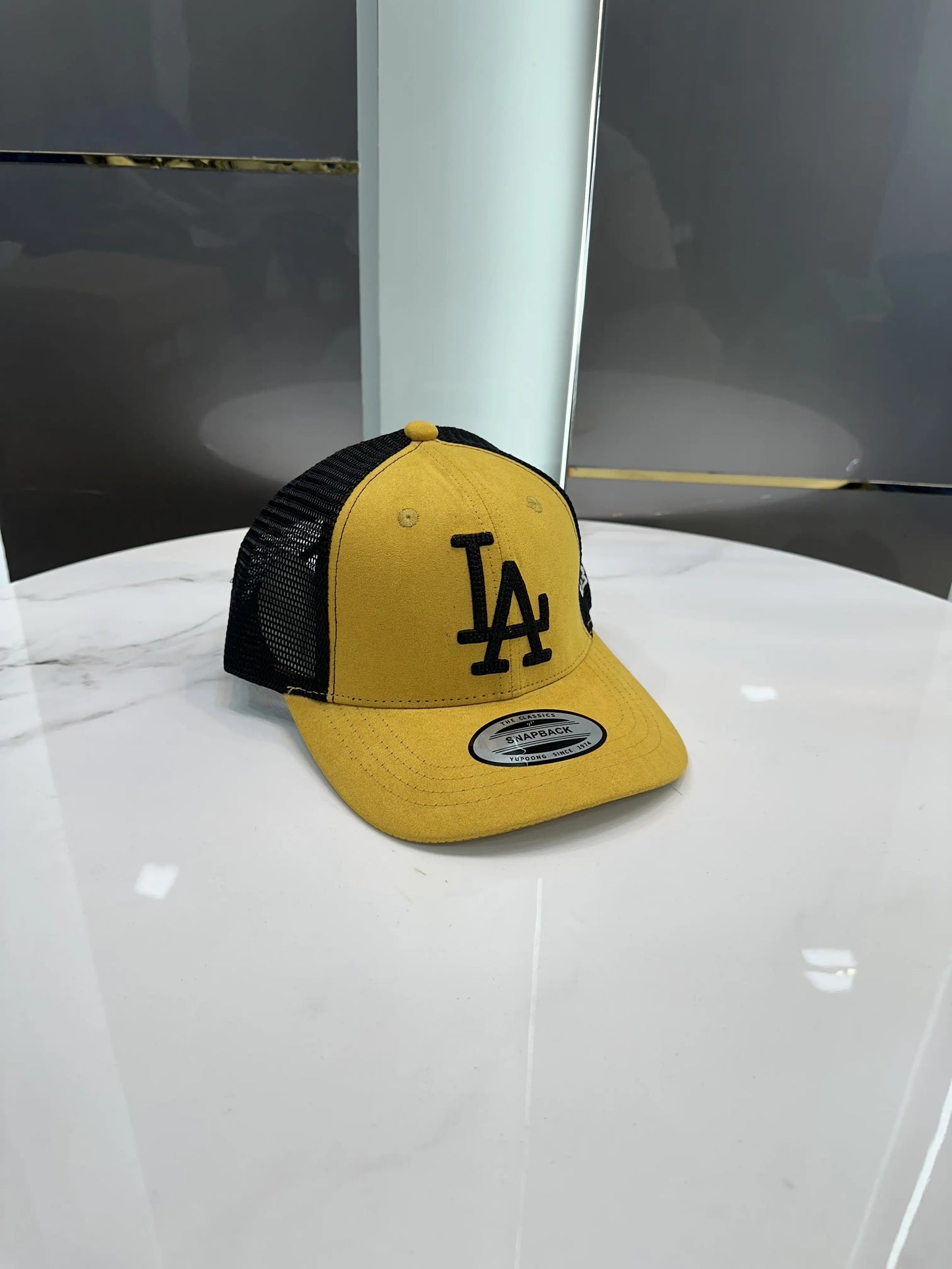 LA Yellow (Suede) Premium Imported Cap