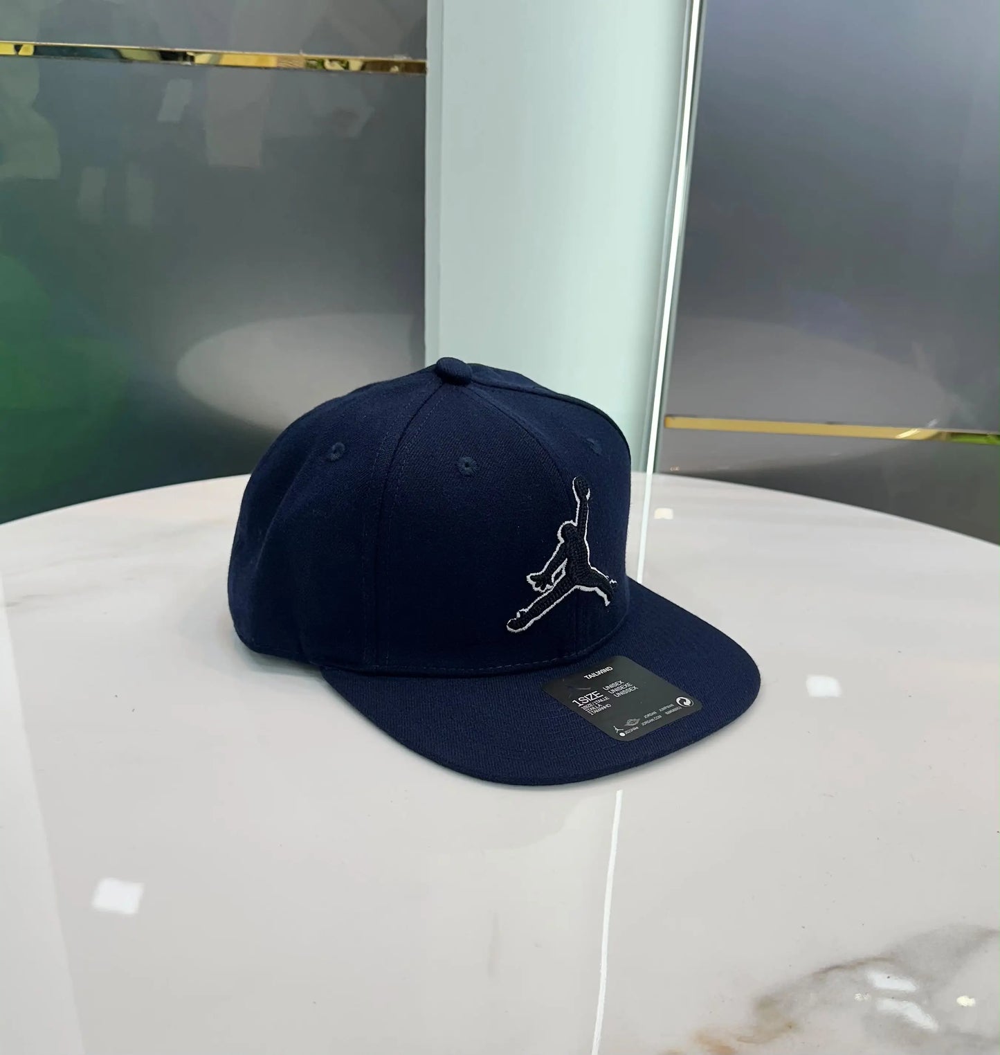 Jordan Navy Blue Premium Imported Cap 6681
