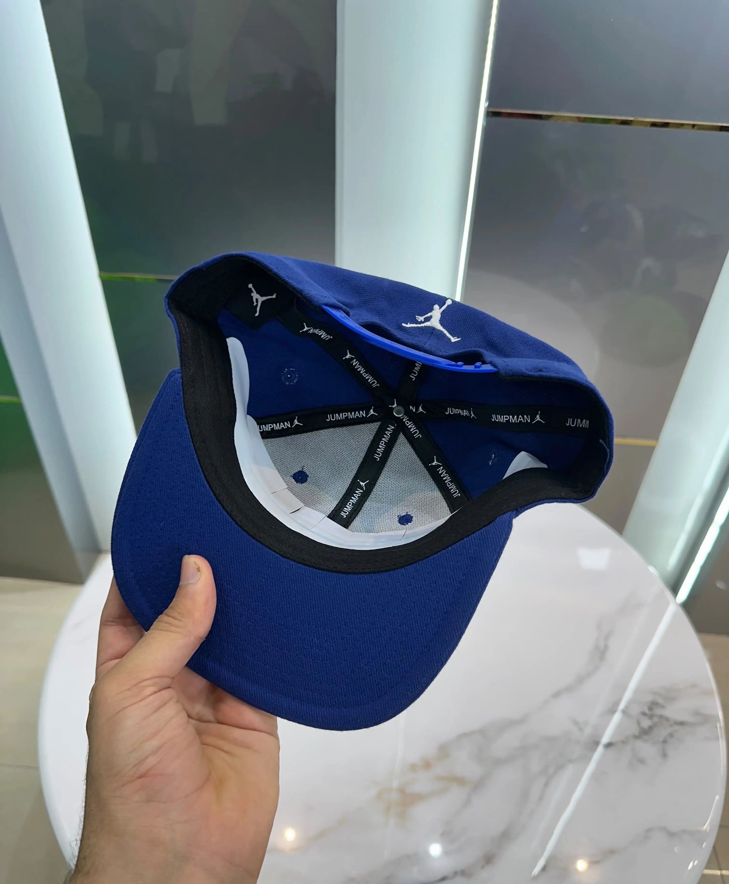 Jordan L Blue Premium Imported Cap 6682