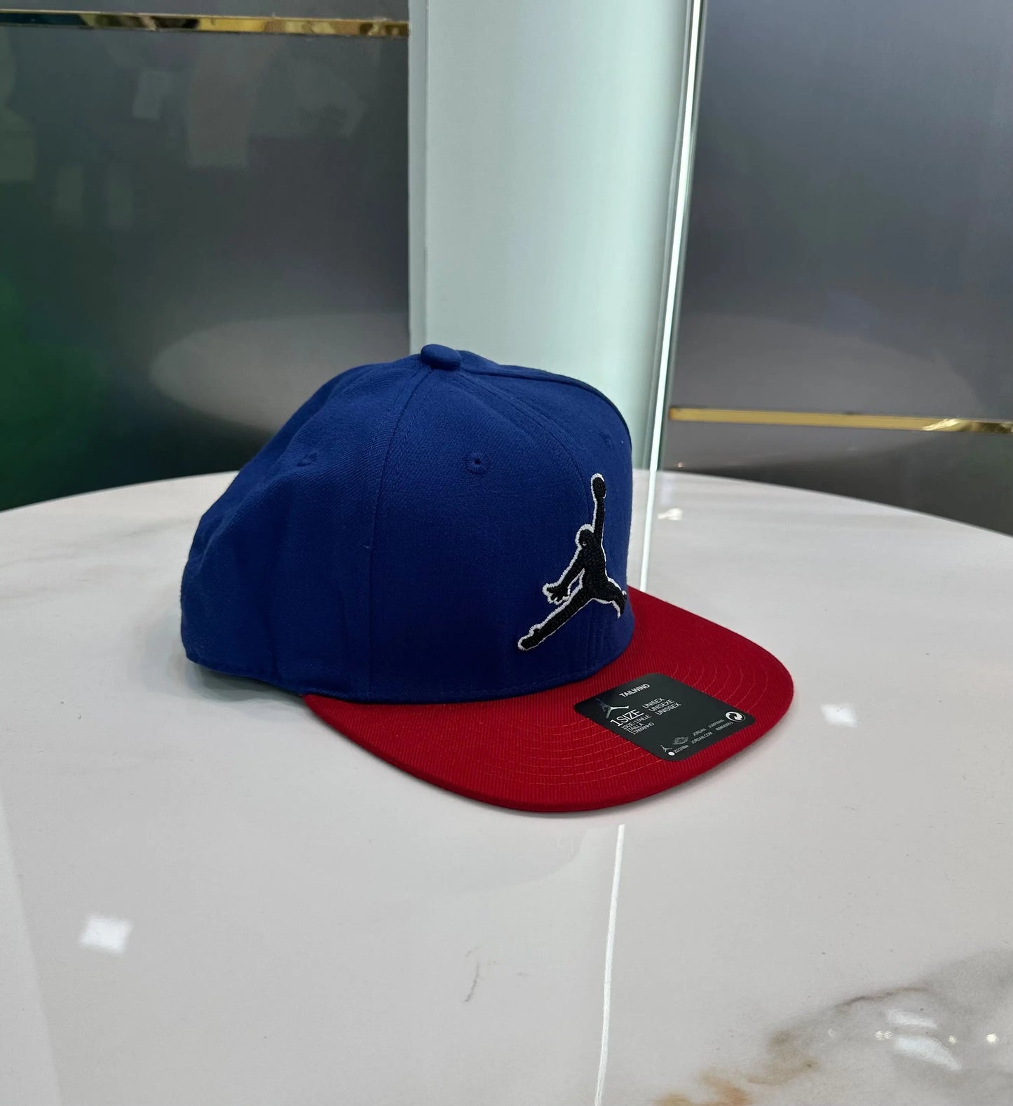 Jordan Blue Red Premium Imported Cap 6683