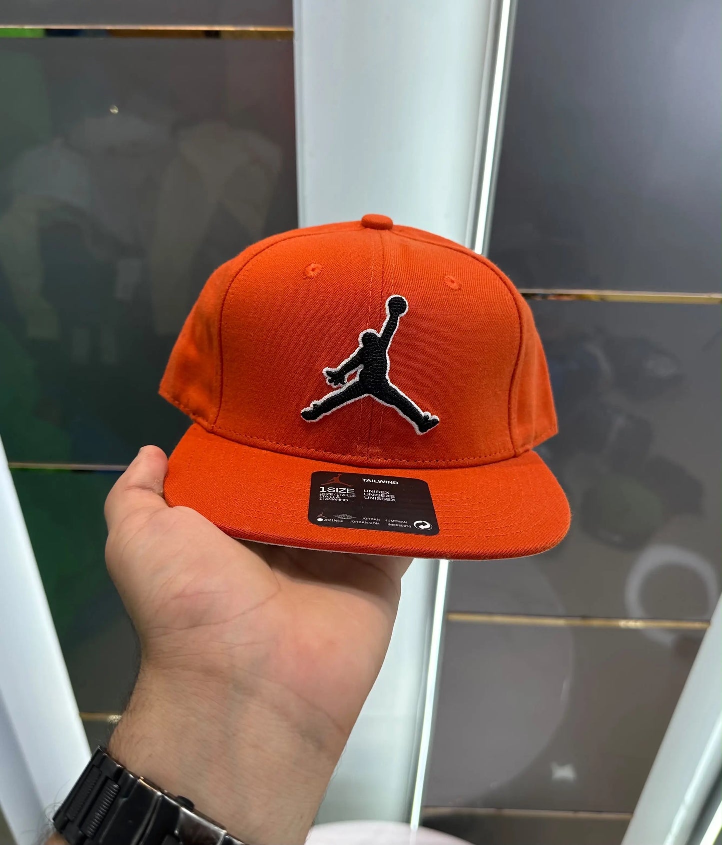 Jordan Orange Premium Imported Cap 6685