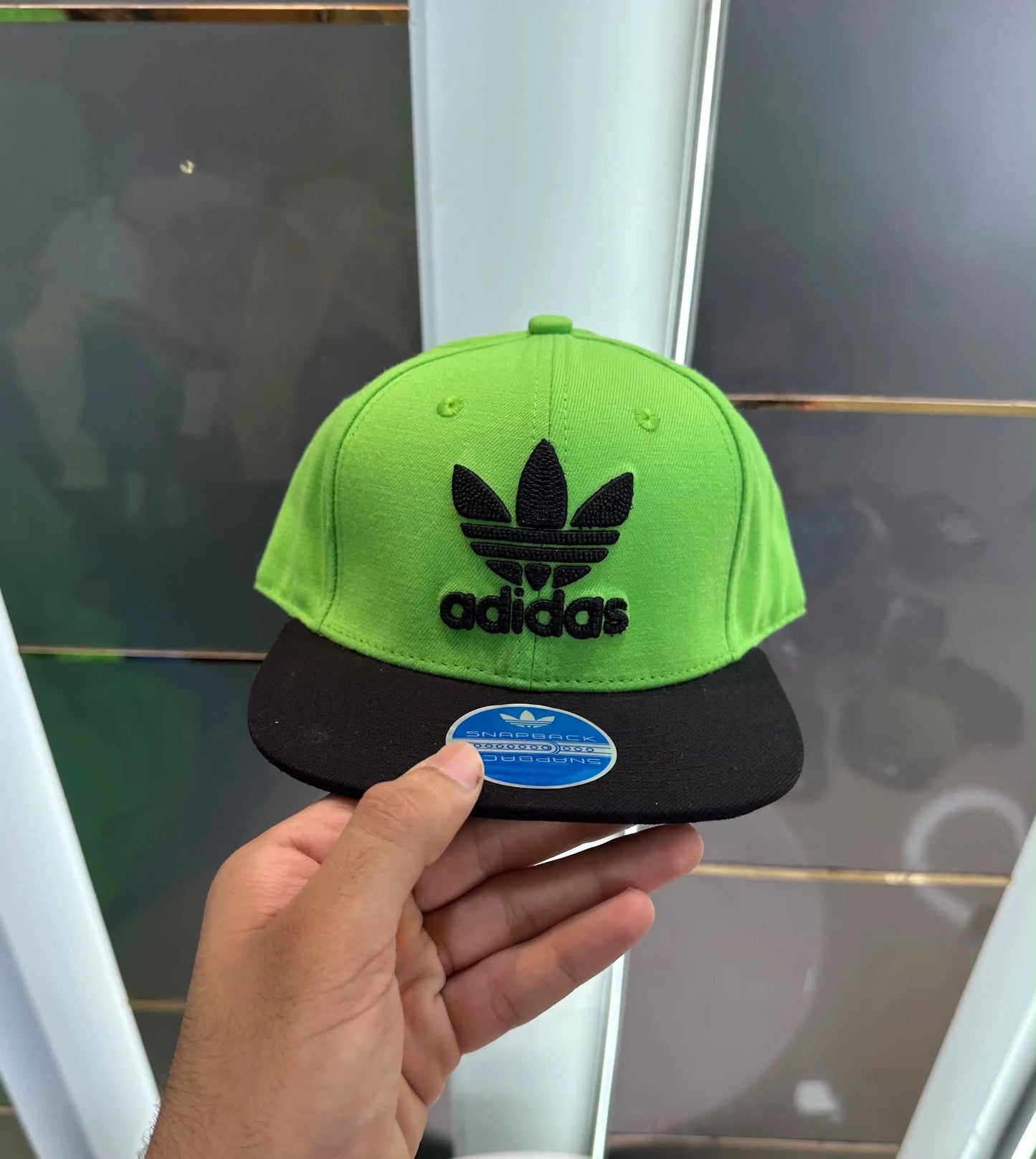 Adida s Green Black Premium Imported Cap 6686