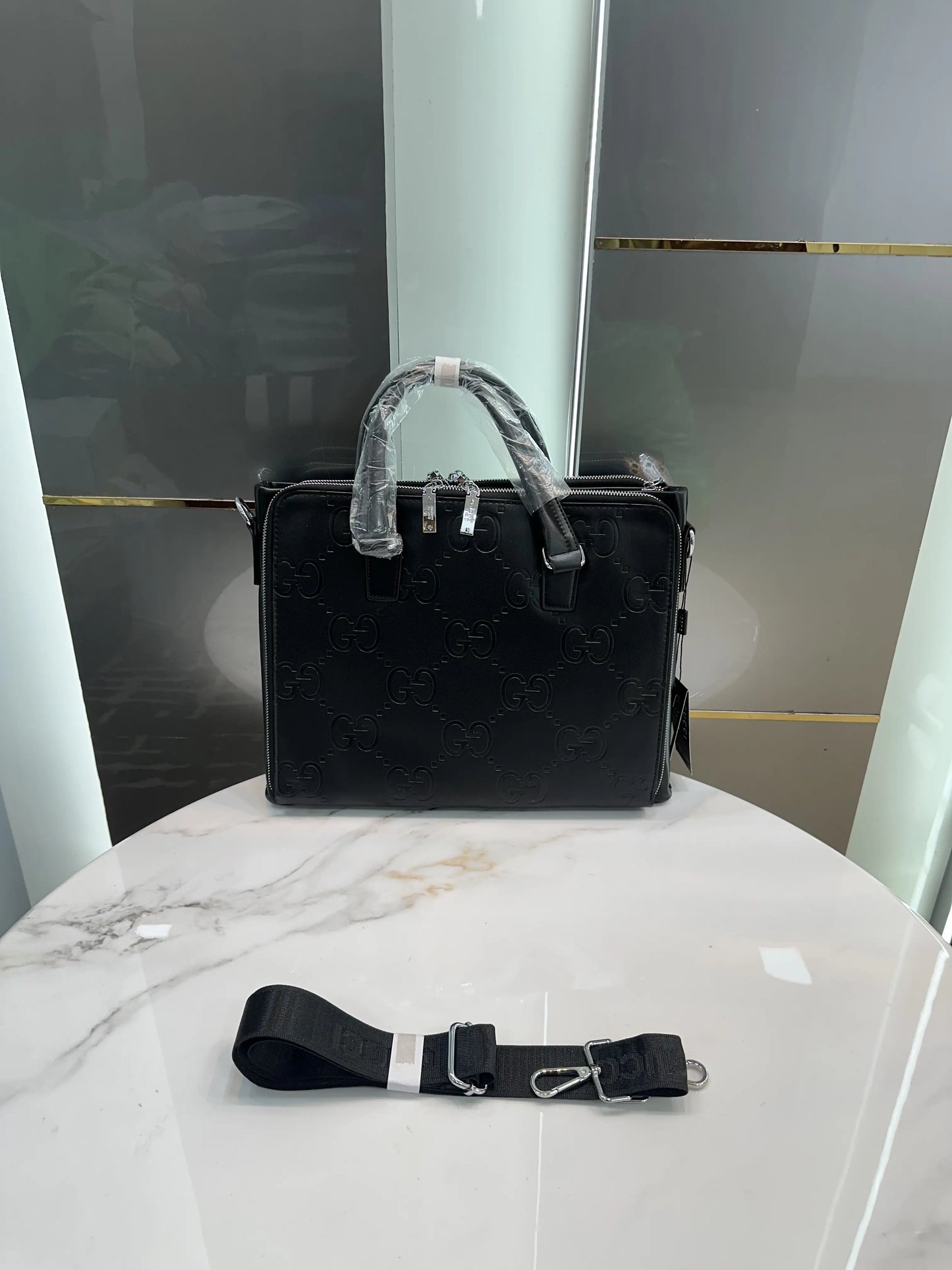 Gucc i GG Monogram Luxury Premium Imported Laptop Bag g178
