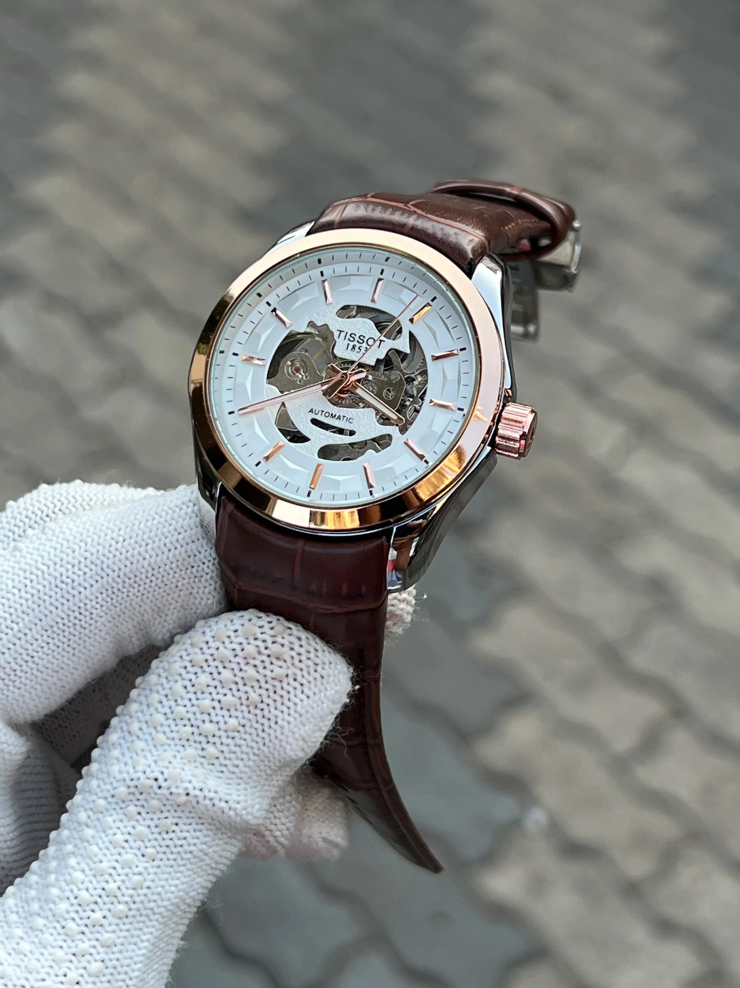 Tissot 1853 Automatic Leather Belt