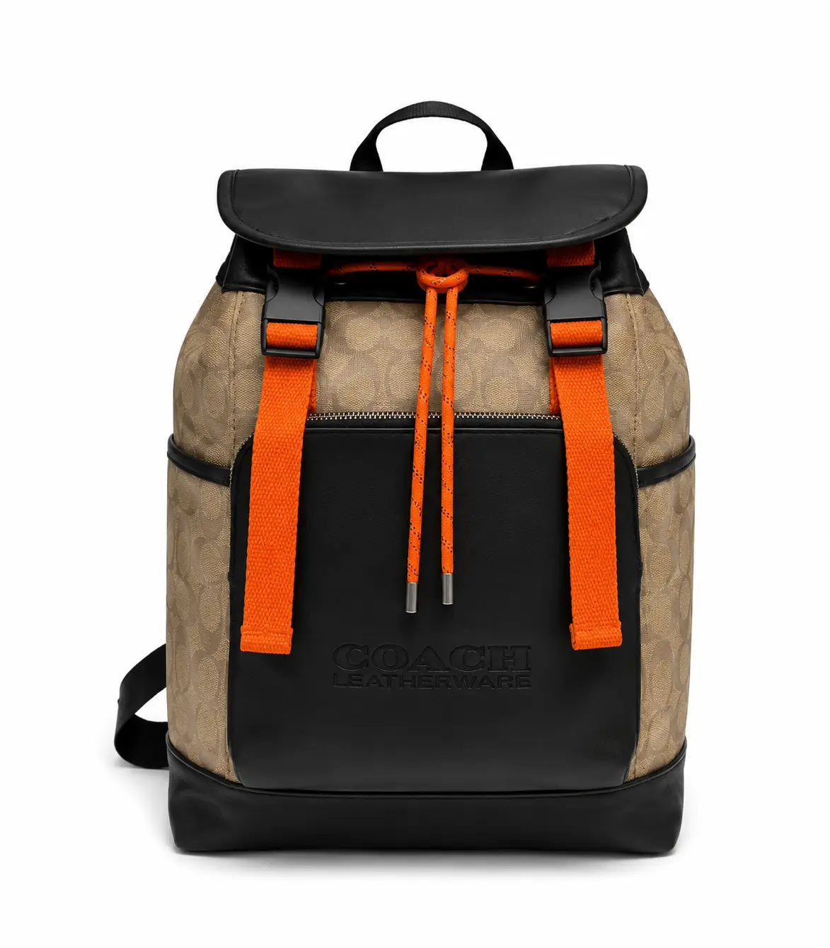 Coac h Monogram Imported BackPack Apricot Black