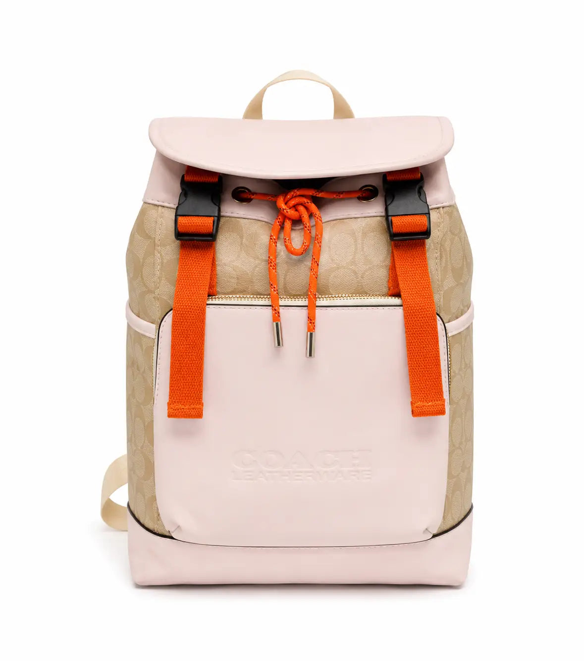 Coac h Monogram Imported BackPack Apricot Pink