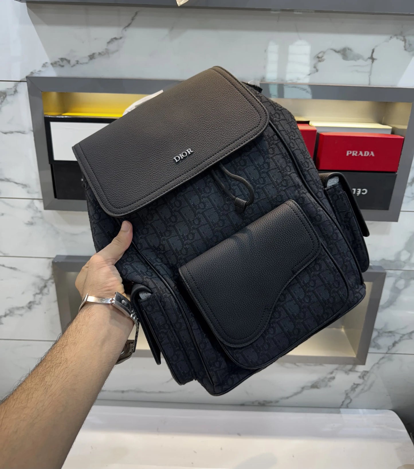Dior Monogram Imported BackPack D1122