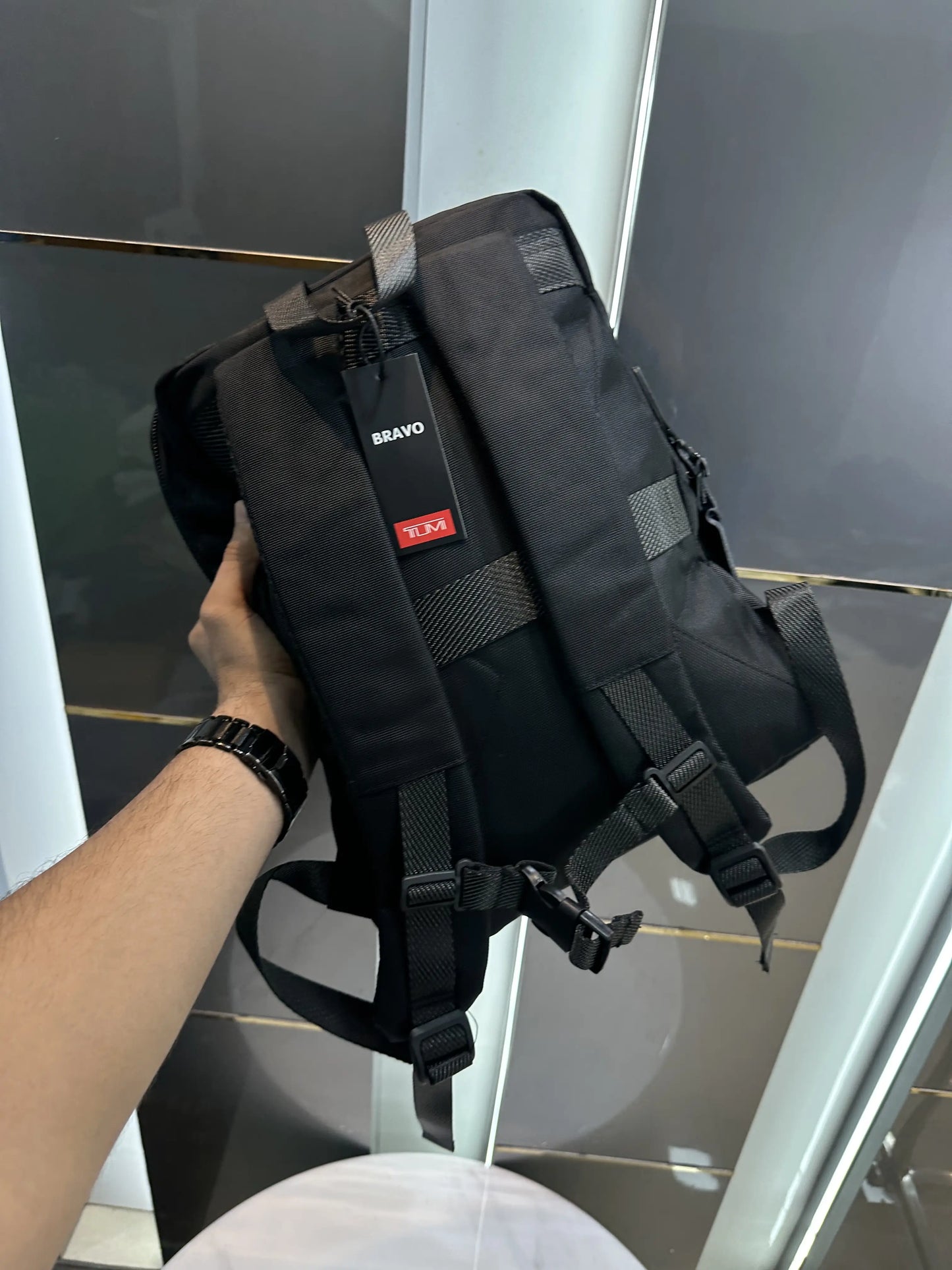 Tum i Alpha Bravo Dynamic Imported Backpack Black