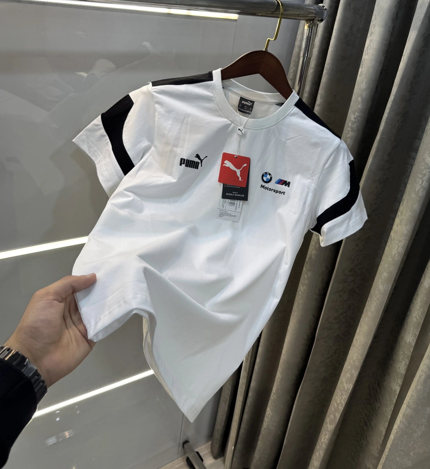 Pum a BMW Edition White Premium T-Shirt