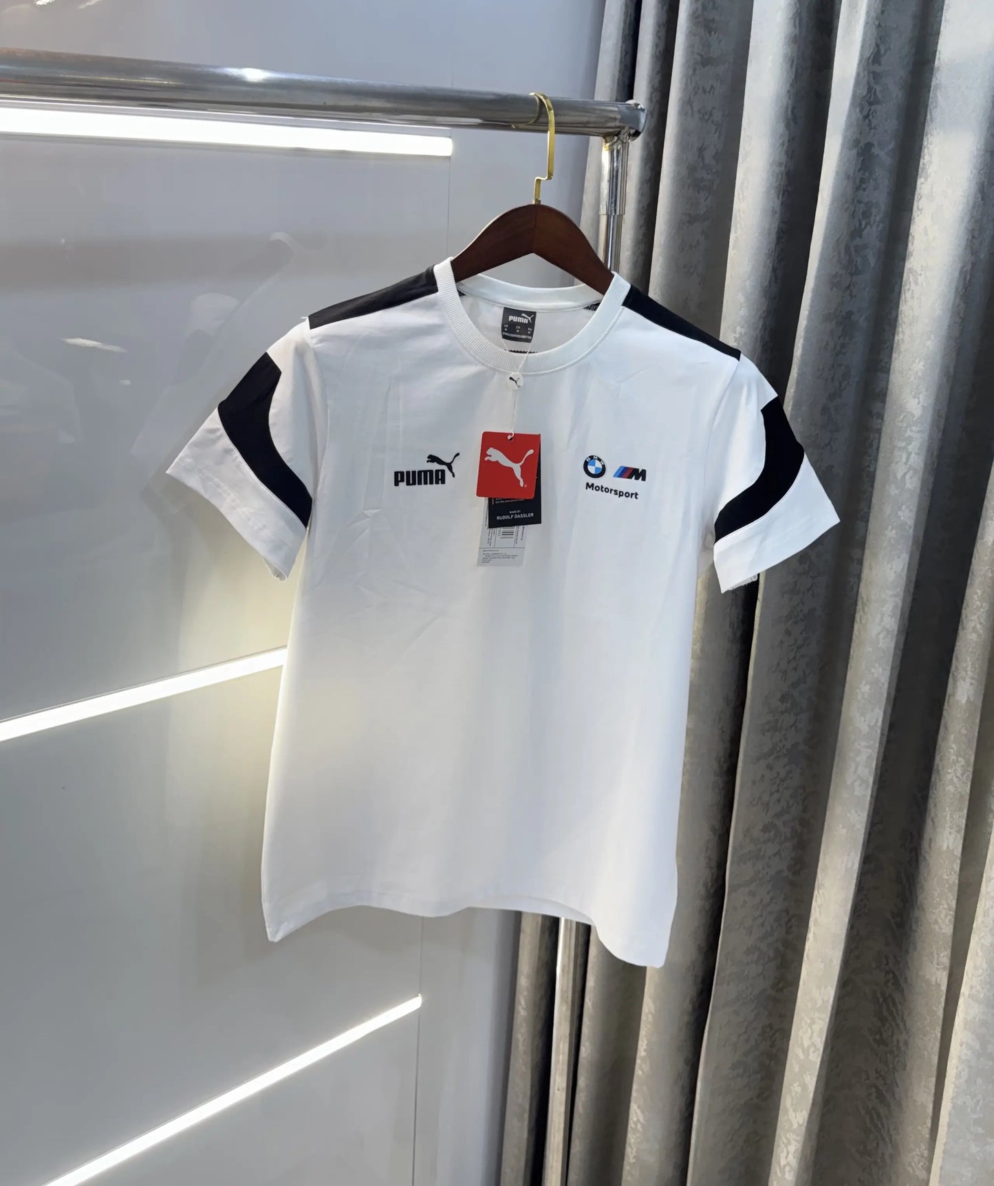 Pum a BMW Edition White Premium T-Shirt