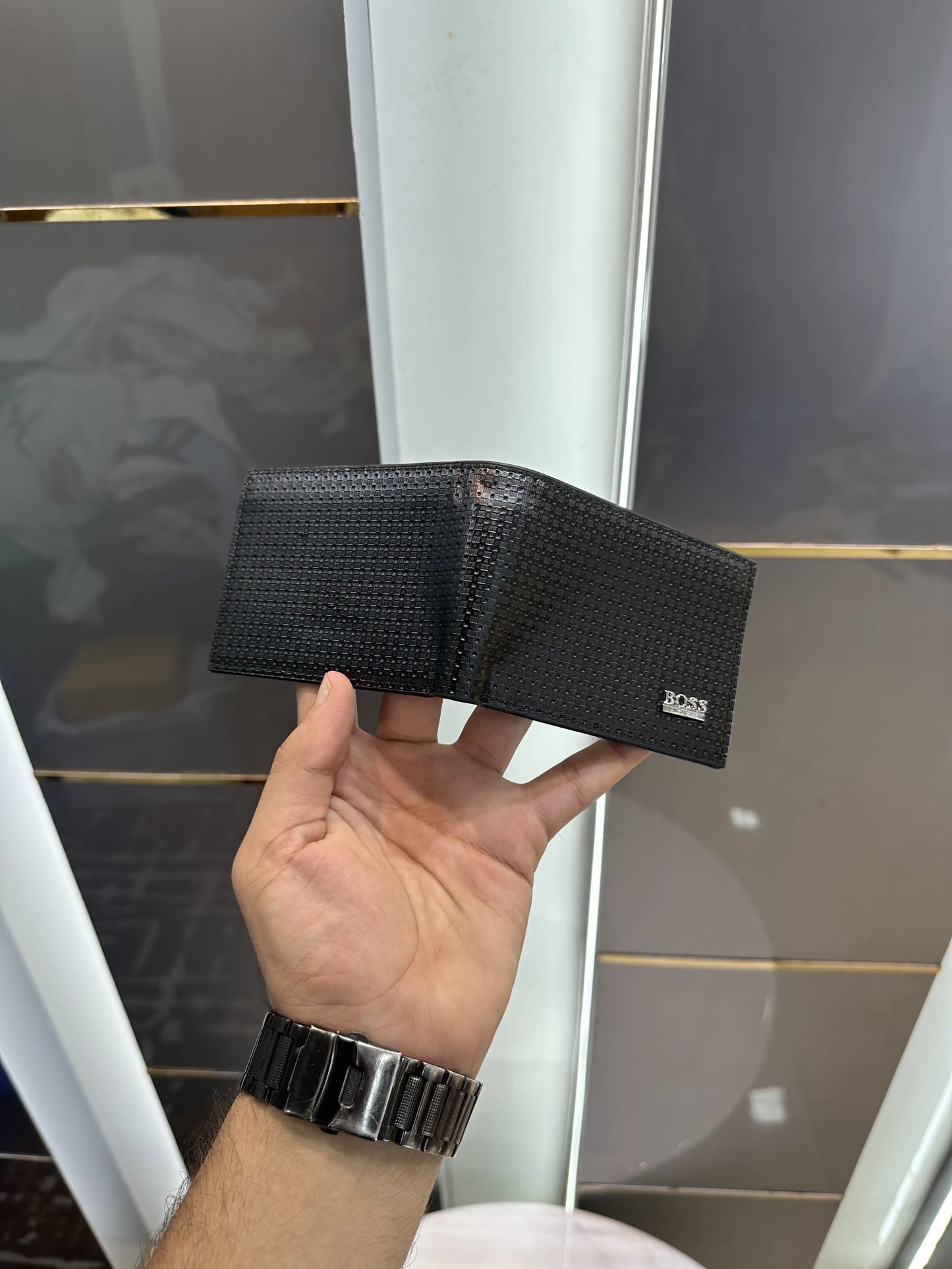 Hugo bos s Textured Premium Imported Wallet b2113