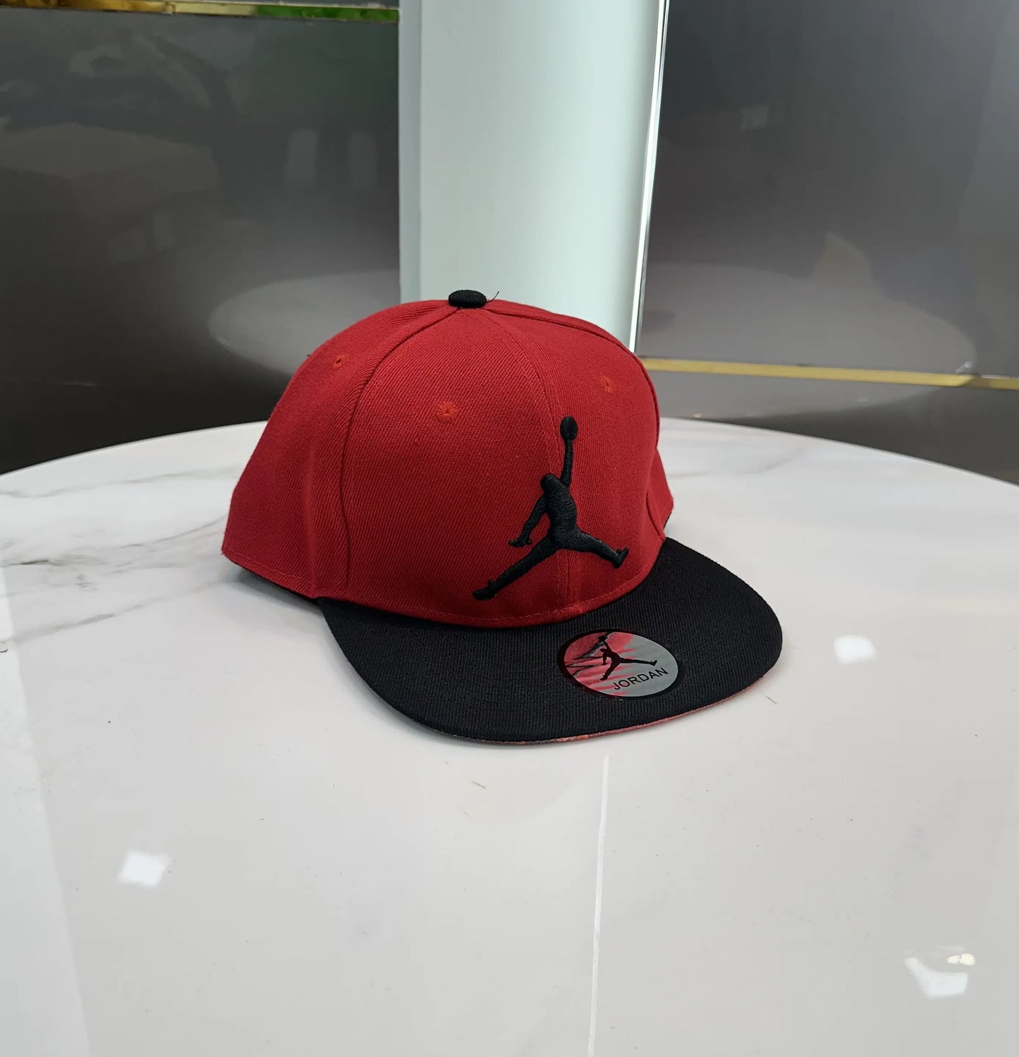 Jorda n Red Black Premium Imported Cap j5012