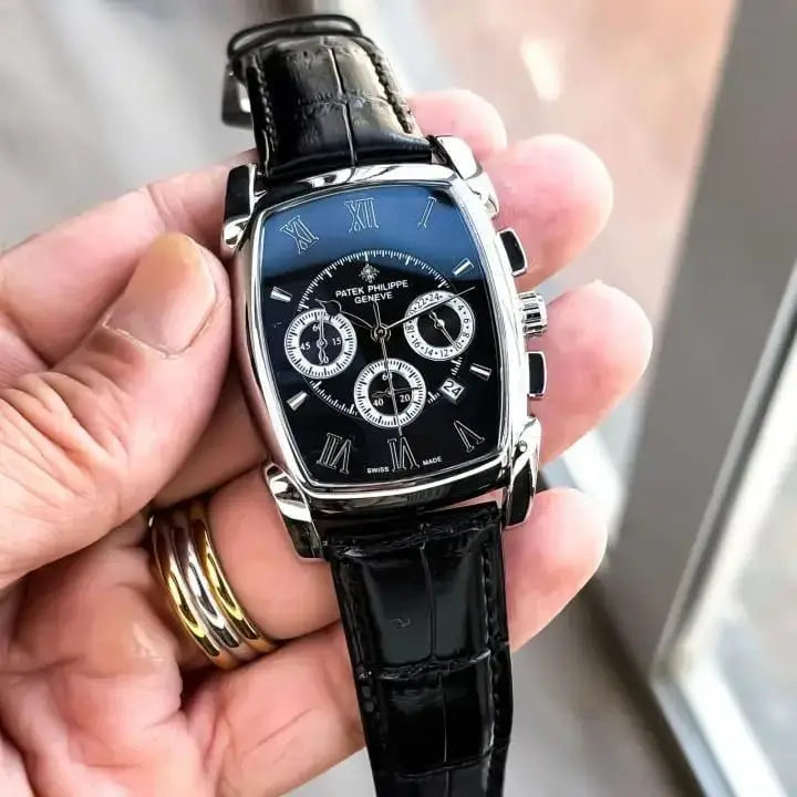 Patek Phillip Silver Black