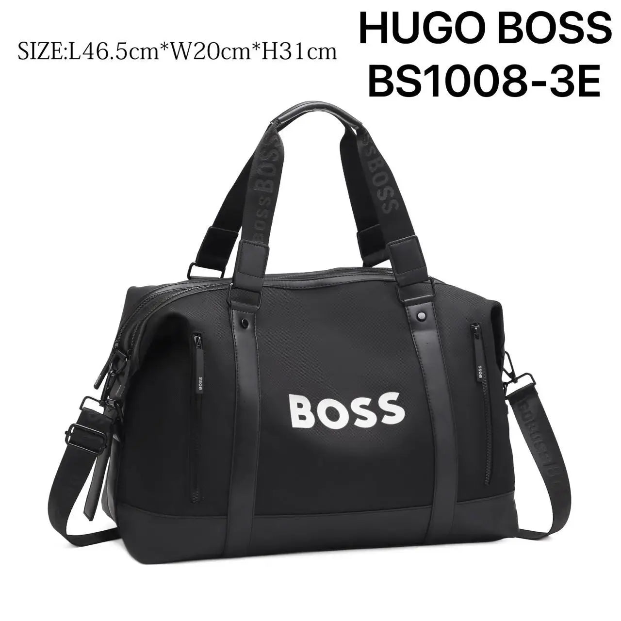 Hugo Bos s Luxury Imported Duffel Bag 1008w