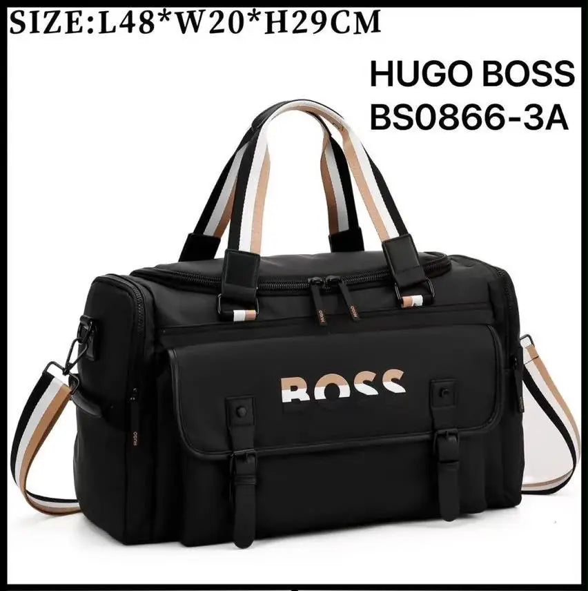 Hugo Bos s Luxury Imported Duffel Bag Bs0866-3a