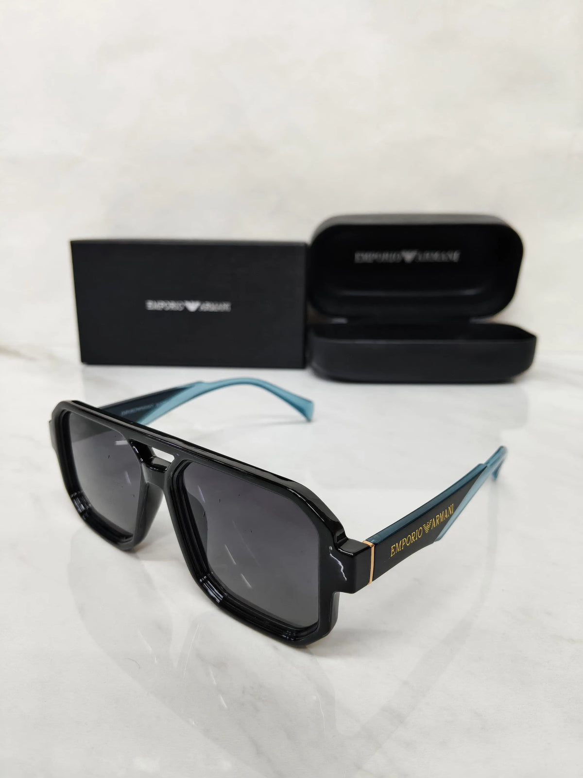 EMPORIO ARMANI TEAL BLUE