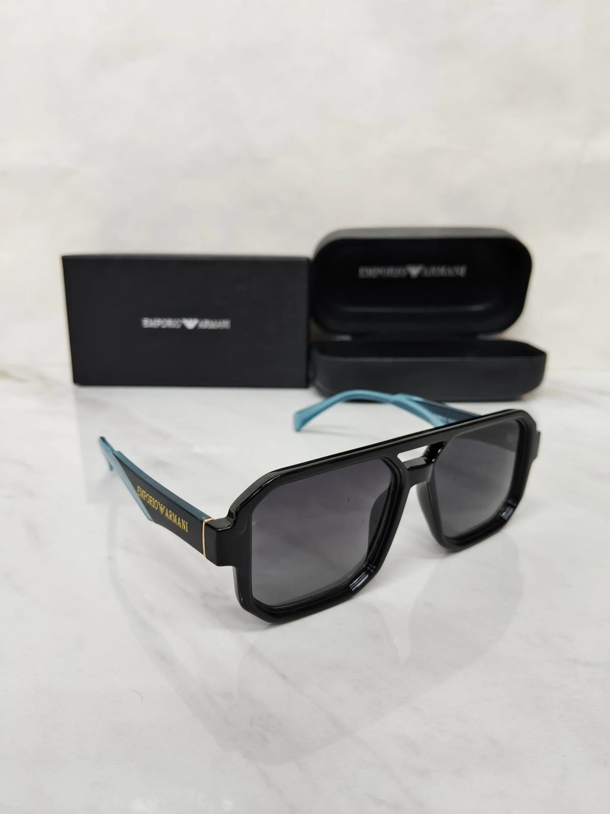 EMPORIO ARMANI TEAL BLUE