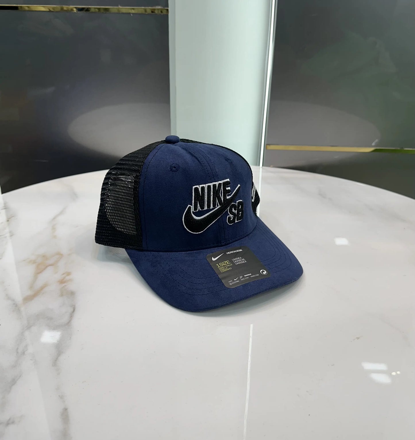 Nik e SB Blue (Suede) Premium Imported Cap