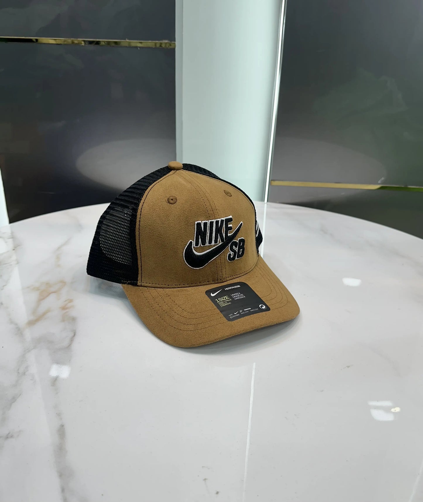 Nik e SB Tan (Suede) Premium Imported Cap