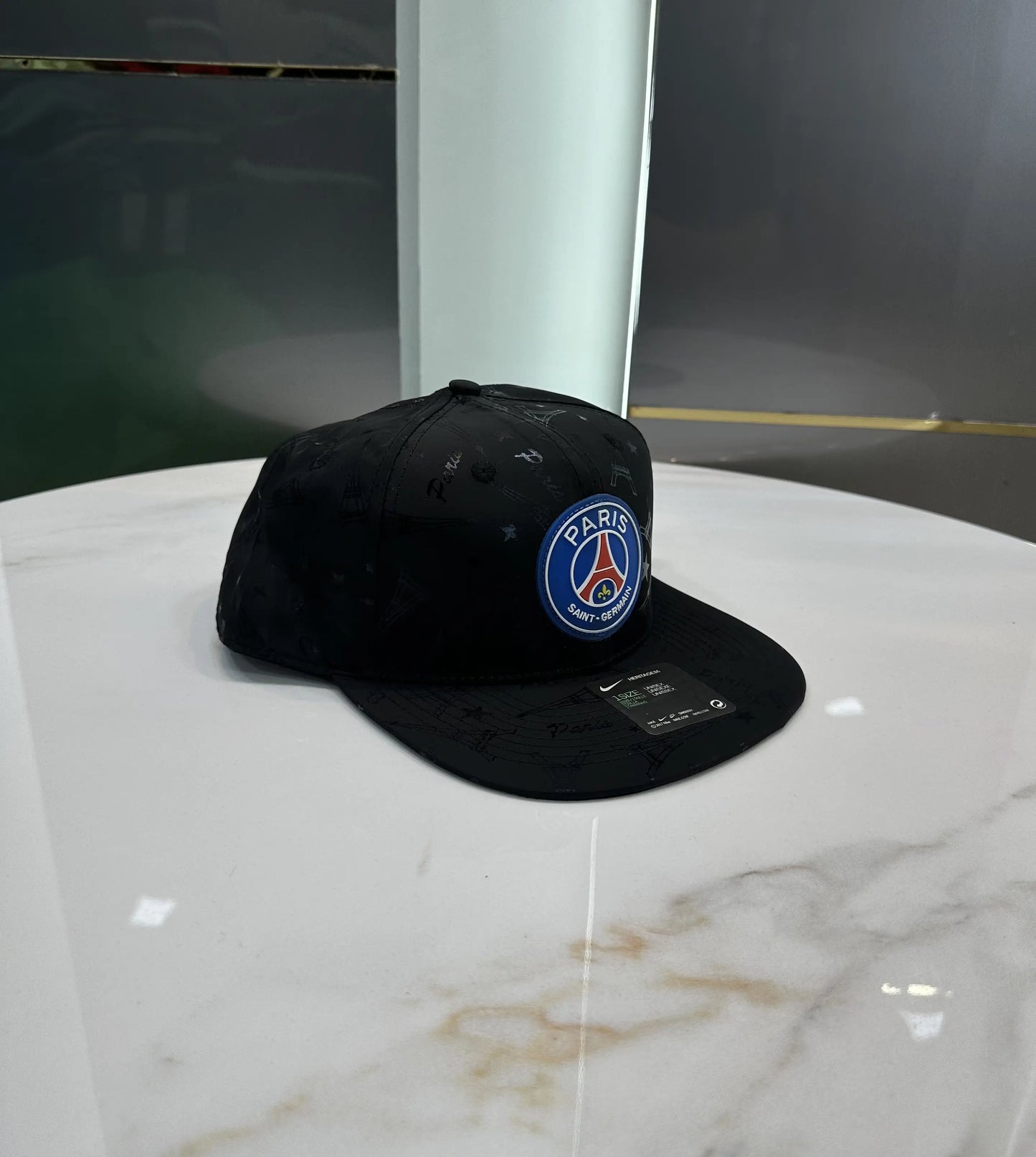 PSG Black Premium Imported Cap p210