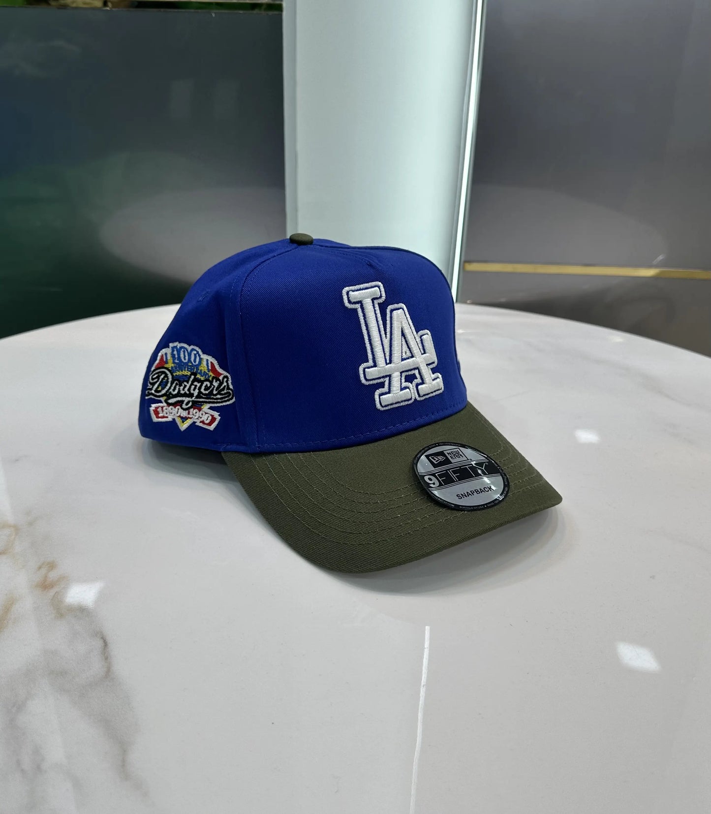 LA Blue Green Premium Imported Cap la5667