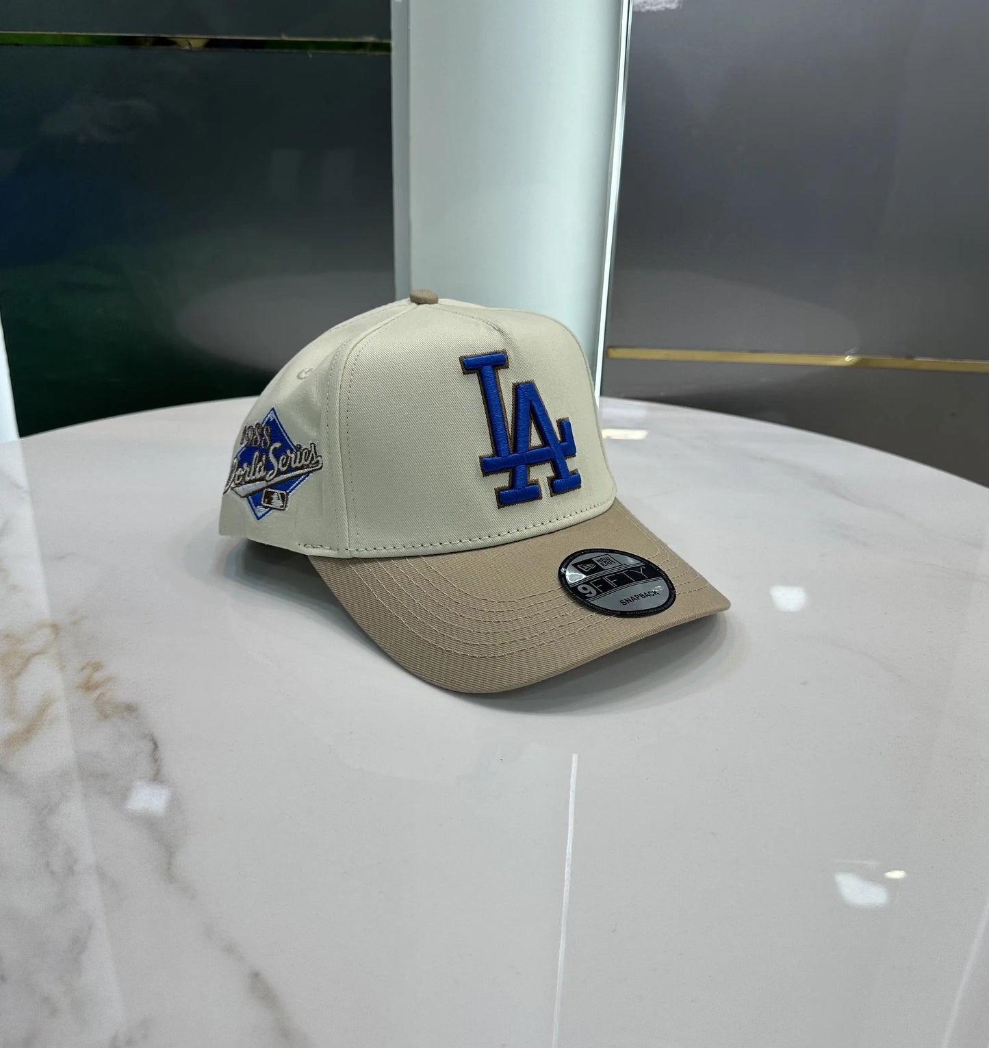 LA Cream Tan Premium Imported Cap la6543