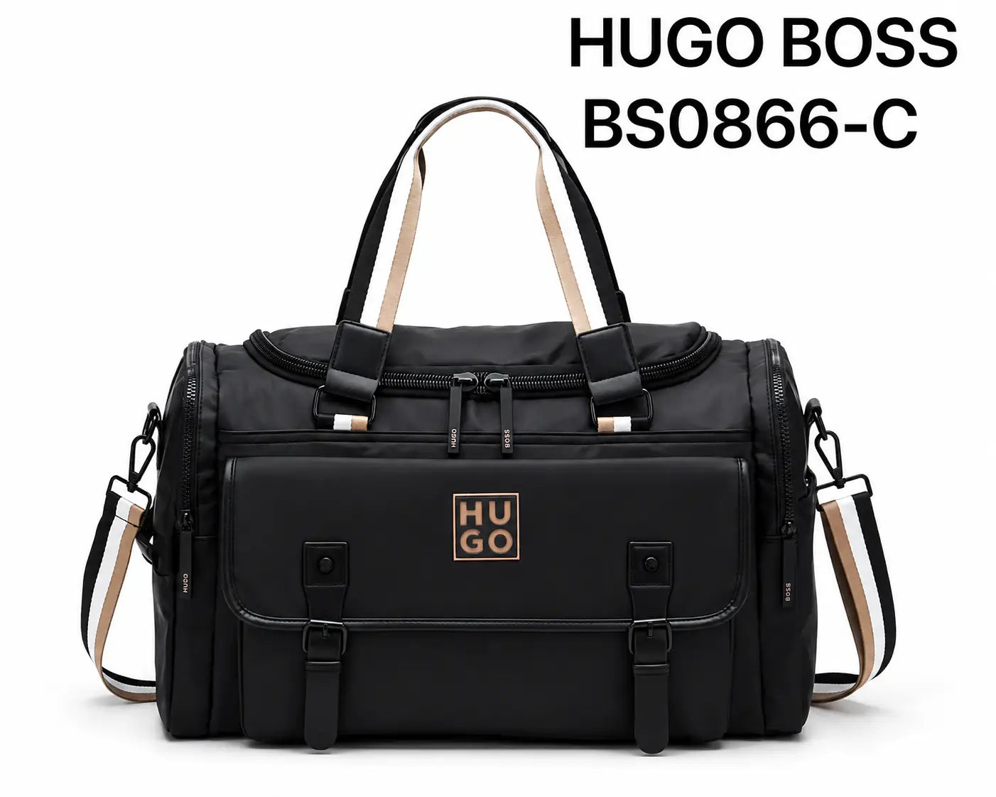 Hugo Bos s Luxury Imported Duffel Bag Bs0866-3c