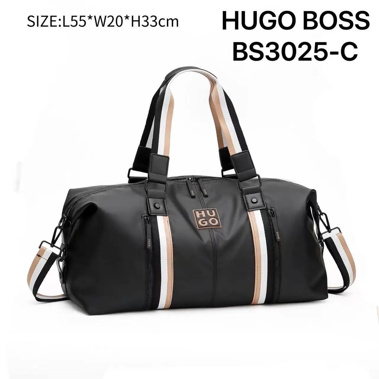 Hugo Bos s Luxury Imported Duffel Bag Bs3025-c