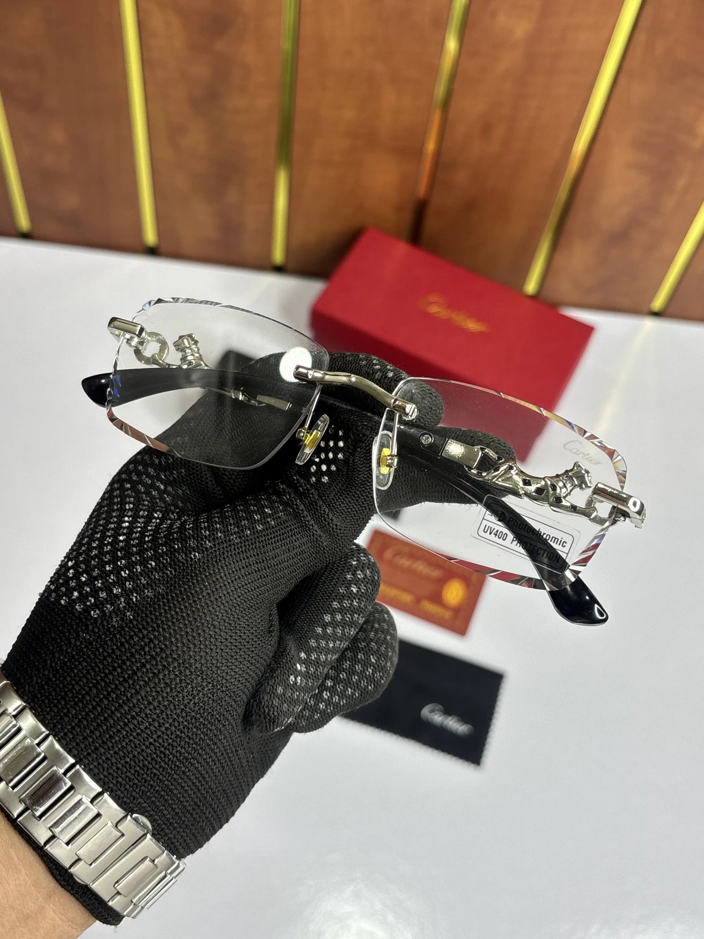 Cartier 2520 Silver Black