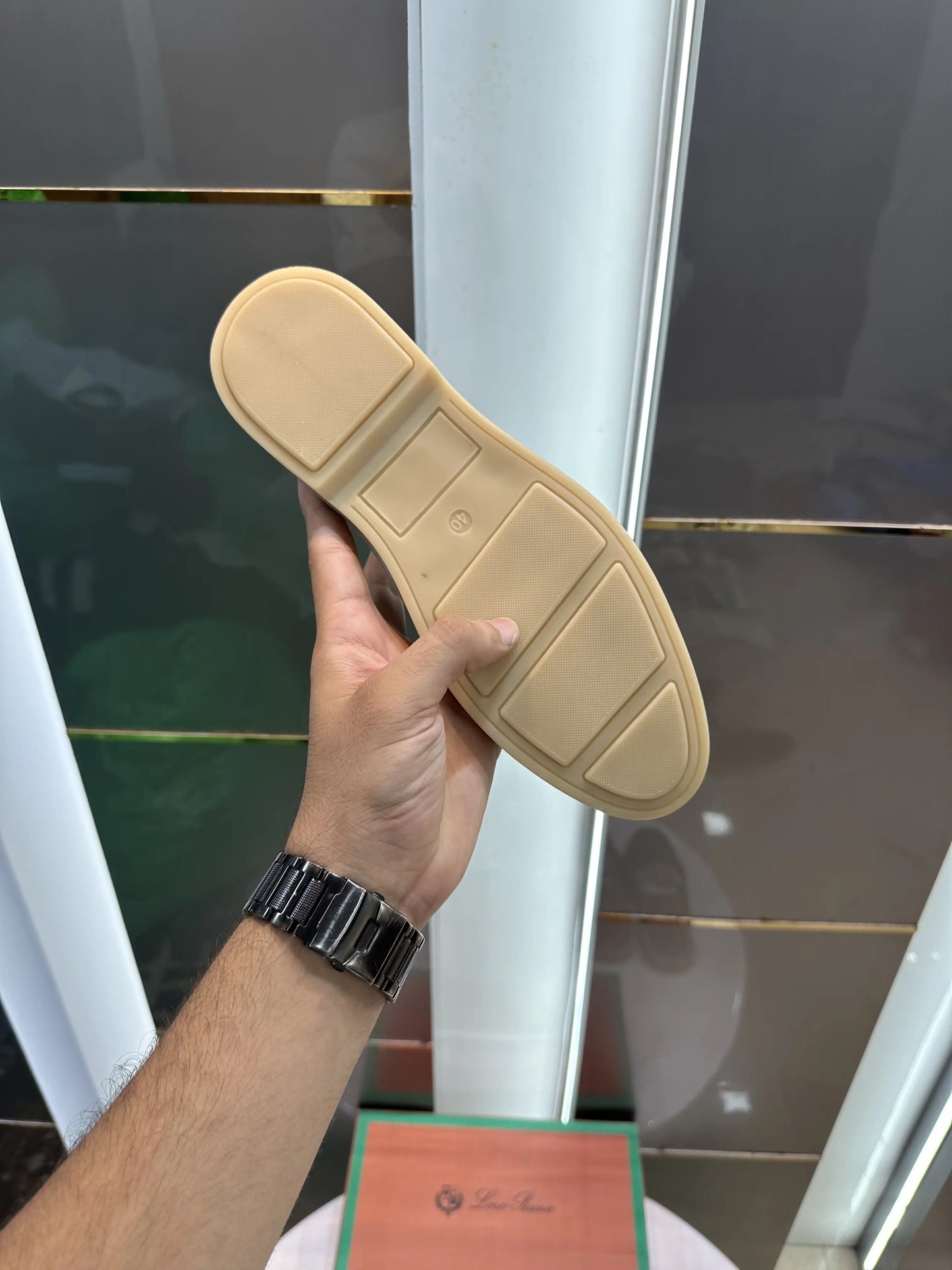 Loro_Piana Slip-Ons Black