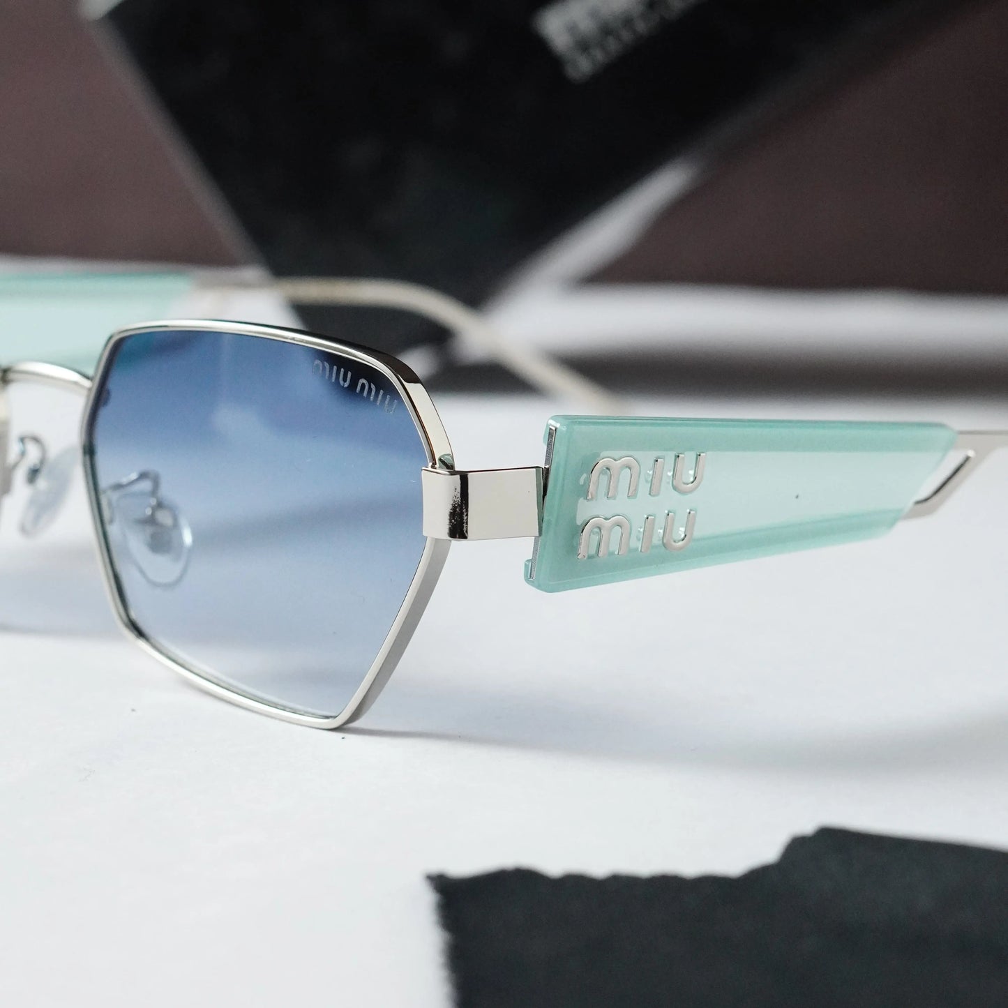 Miu Miu 4059 silver blue