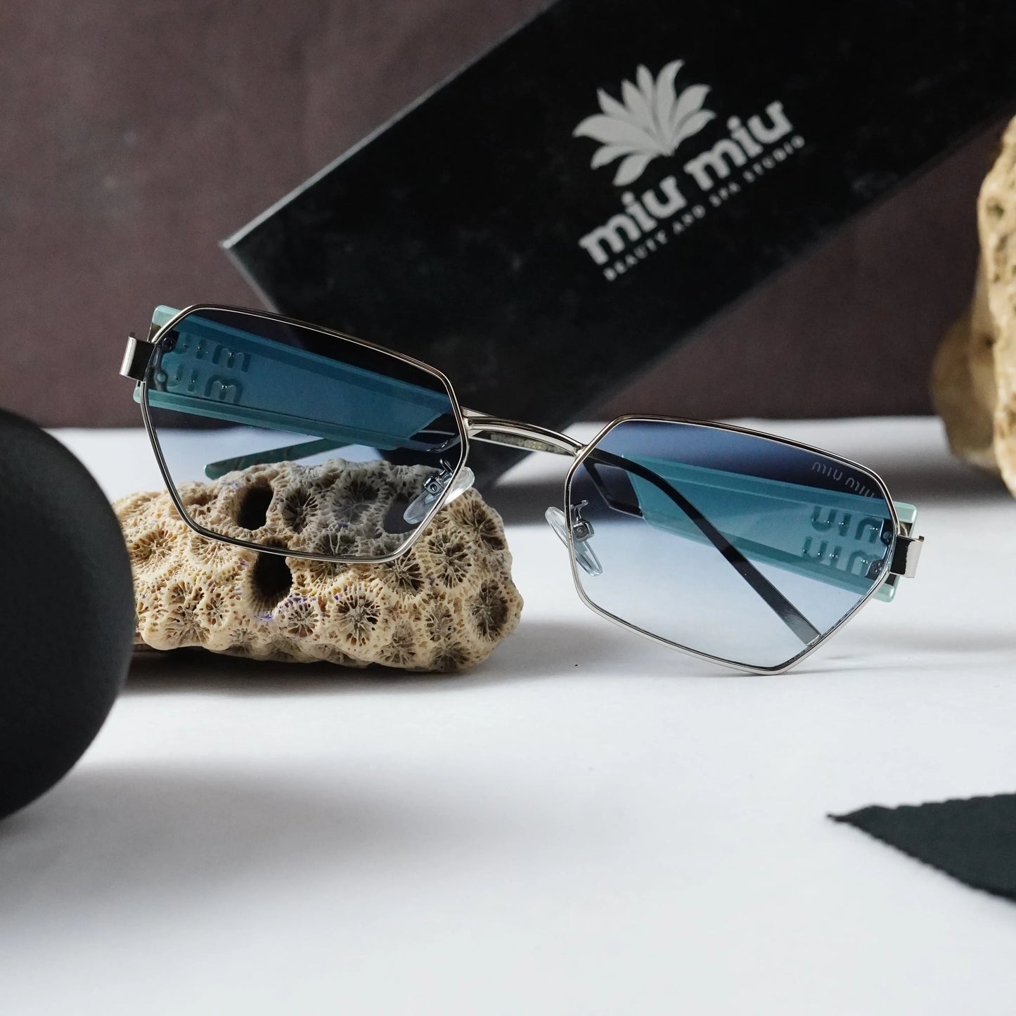 Miu Miu 4059 silver blue