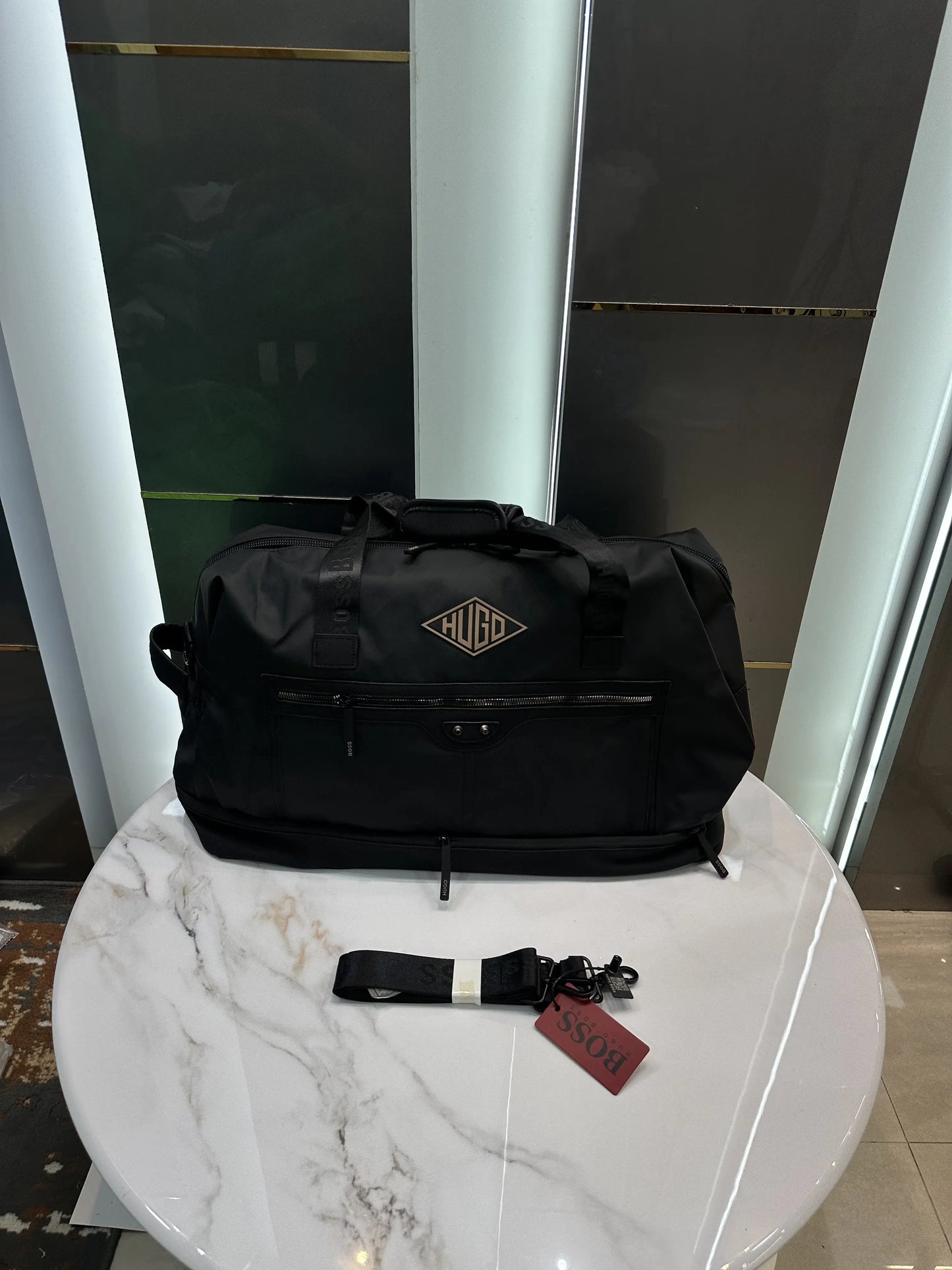 Hugo Bos s Luxury Imported Duffel Bag Bs16006b