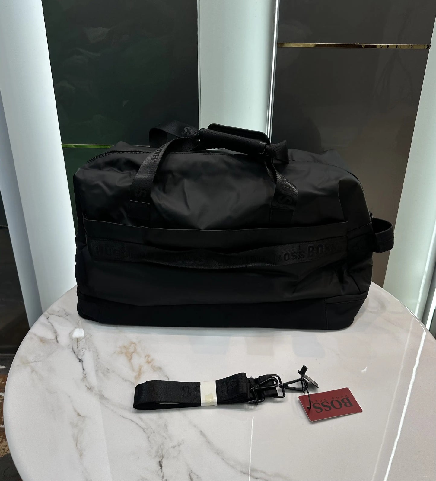 Hugo Bos s Luxury Imported Duffel Bag Bs16006b