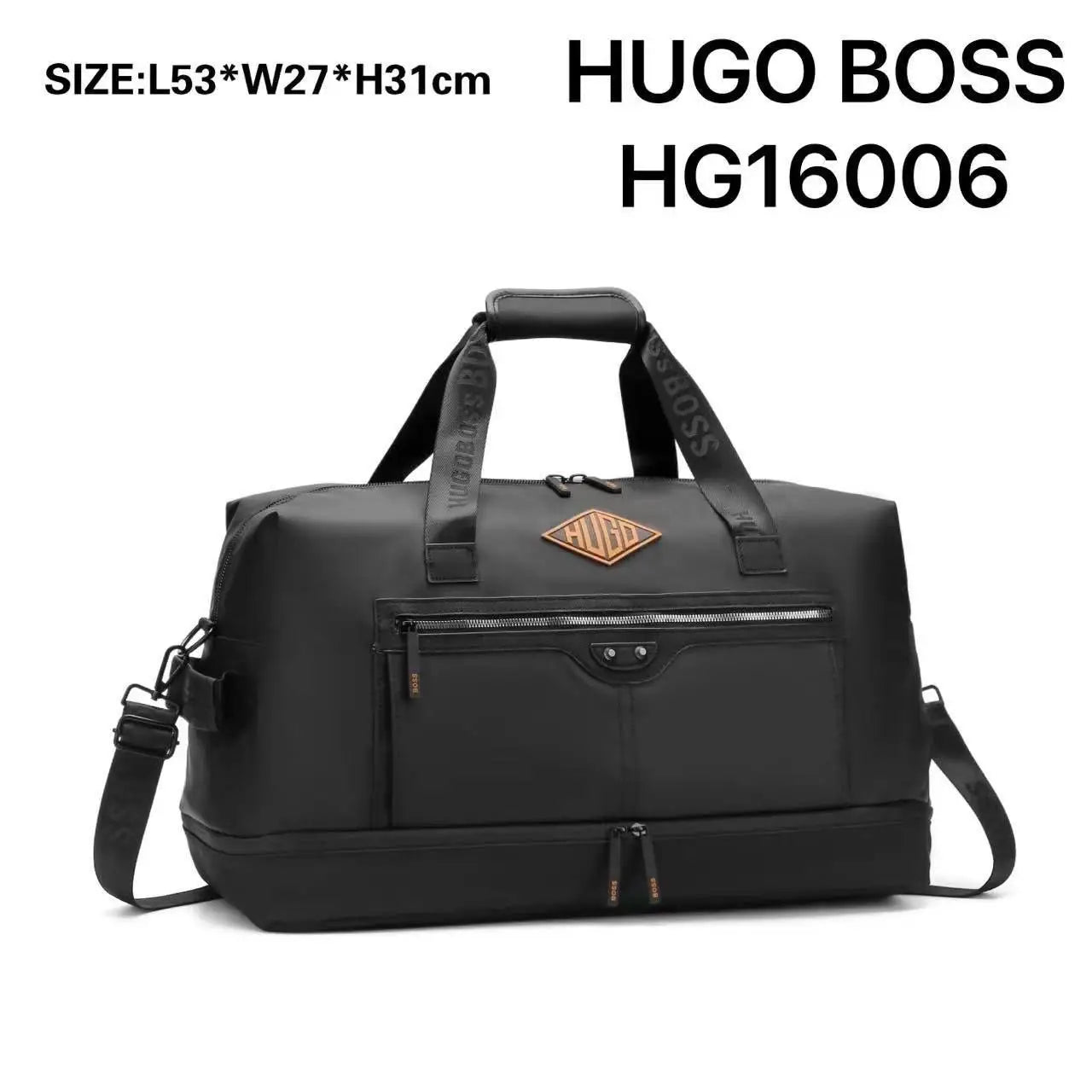 Hugo Bos s Luxury Imported Duffel Bag Bs16006b
