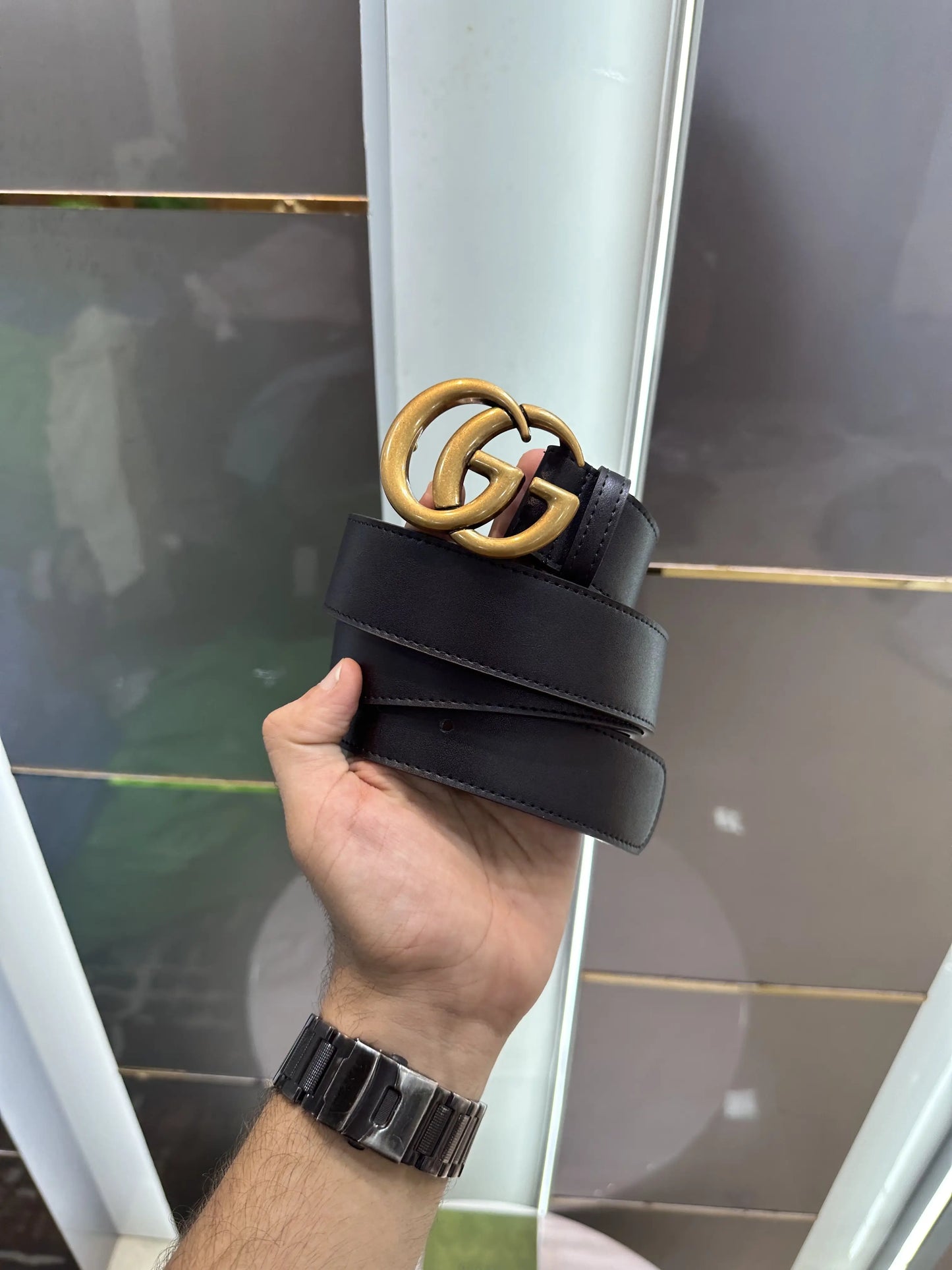 Gucc i Mormont Premium Imported Belt With Box and Carry Bag g234