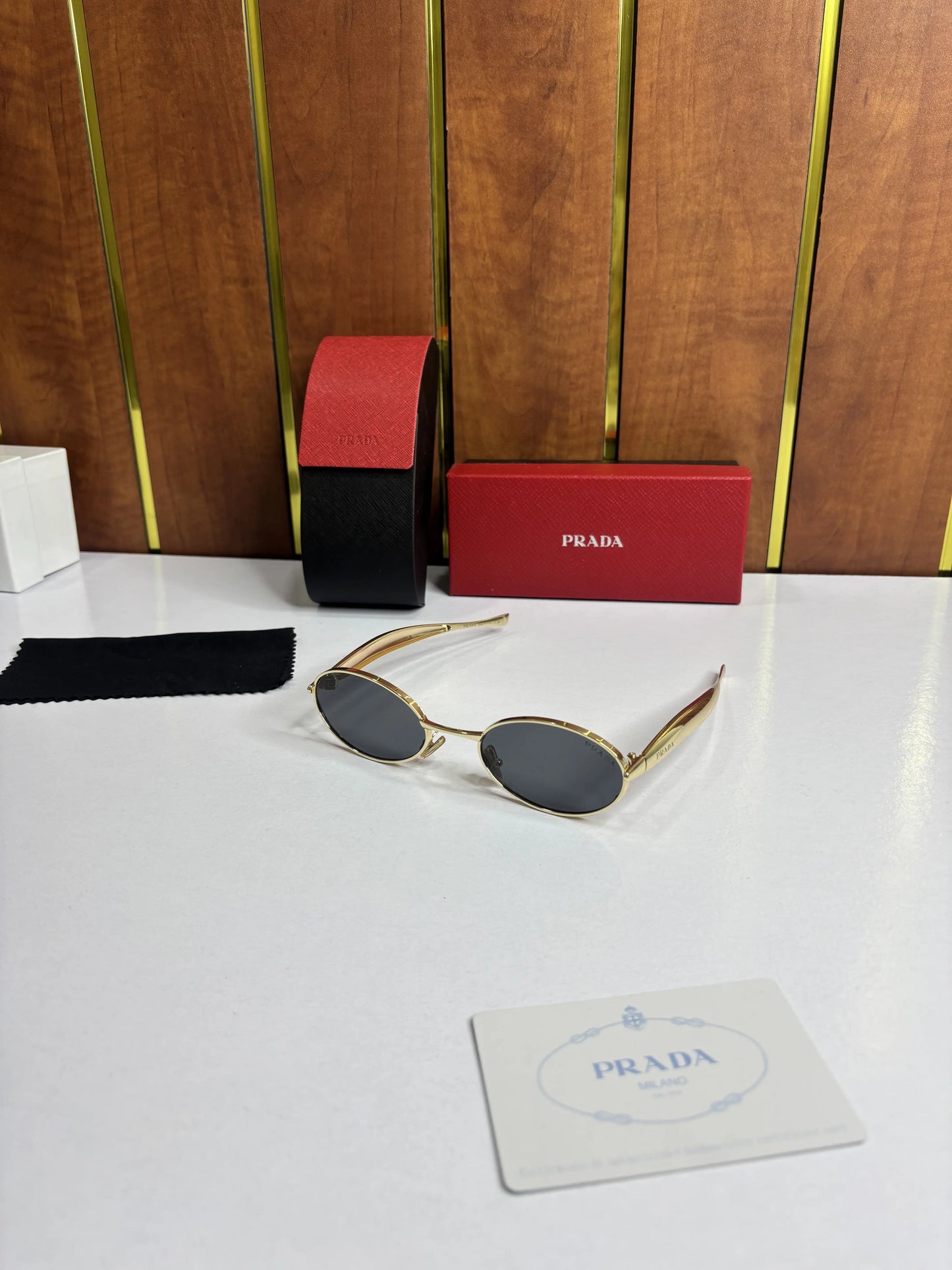 Prada Gold Black