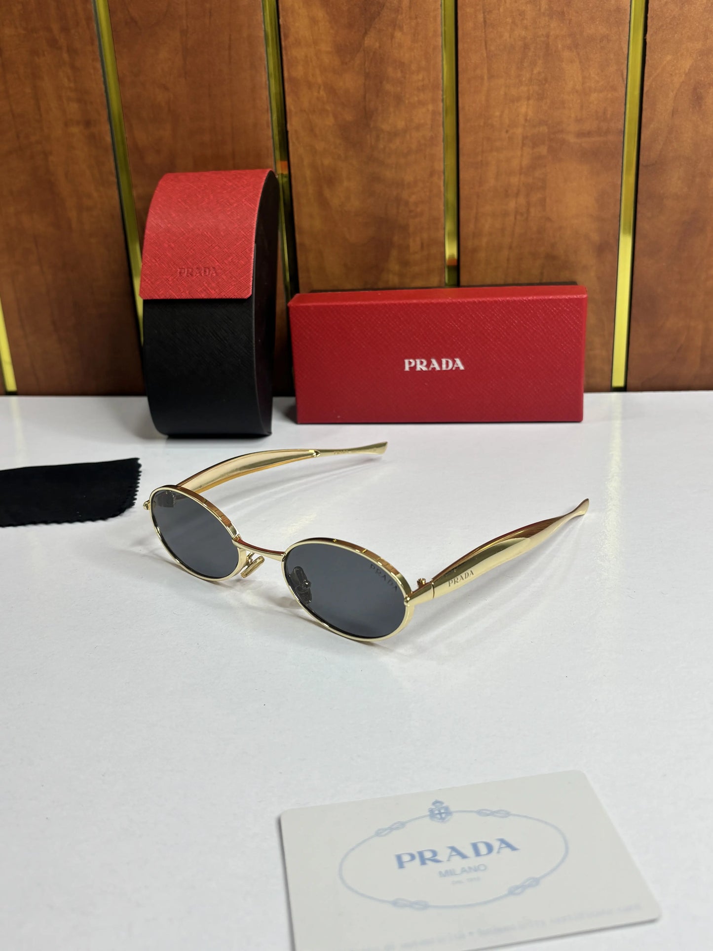 Prada Gold Black