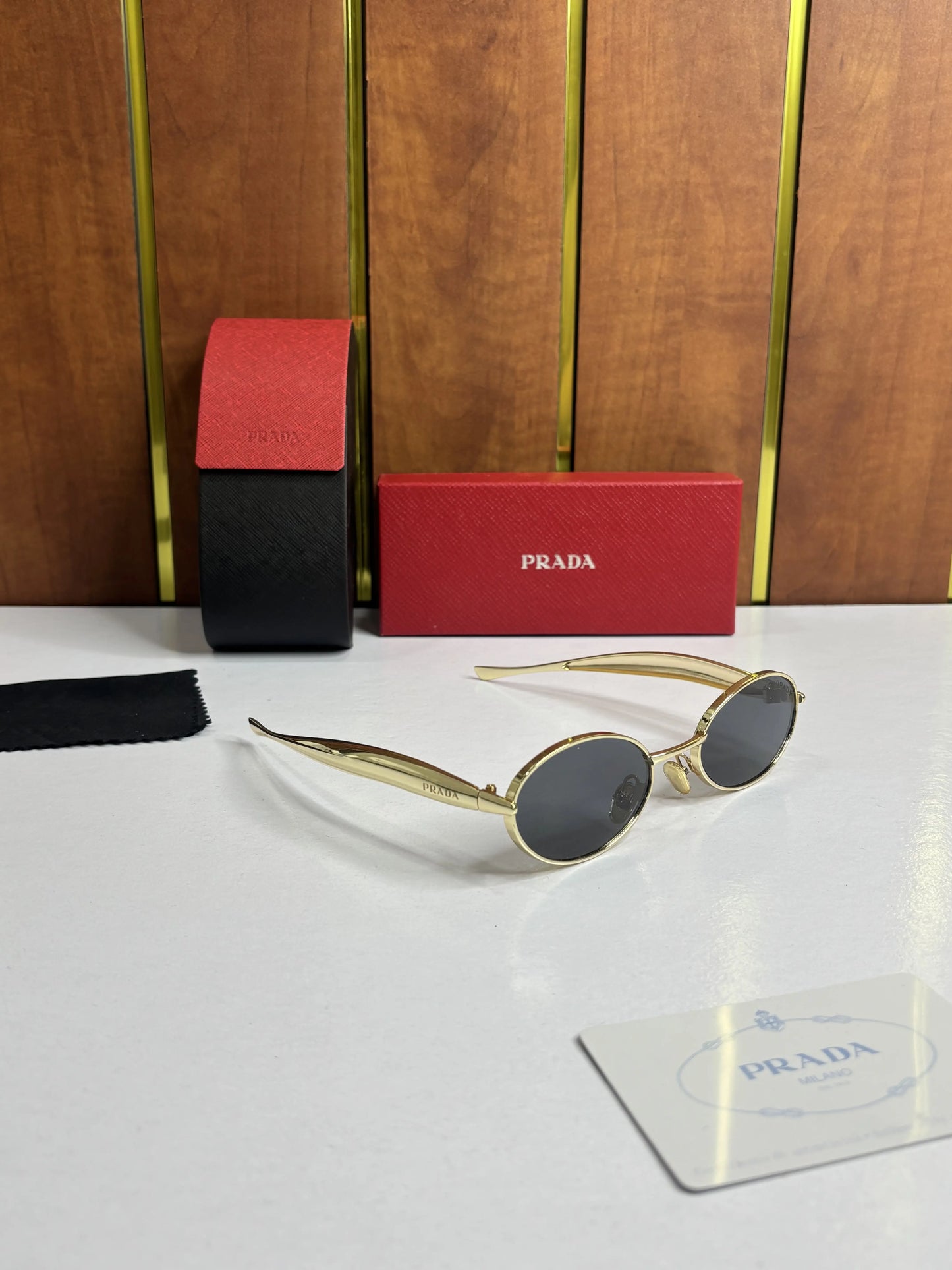 Prada Gold Black