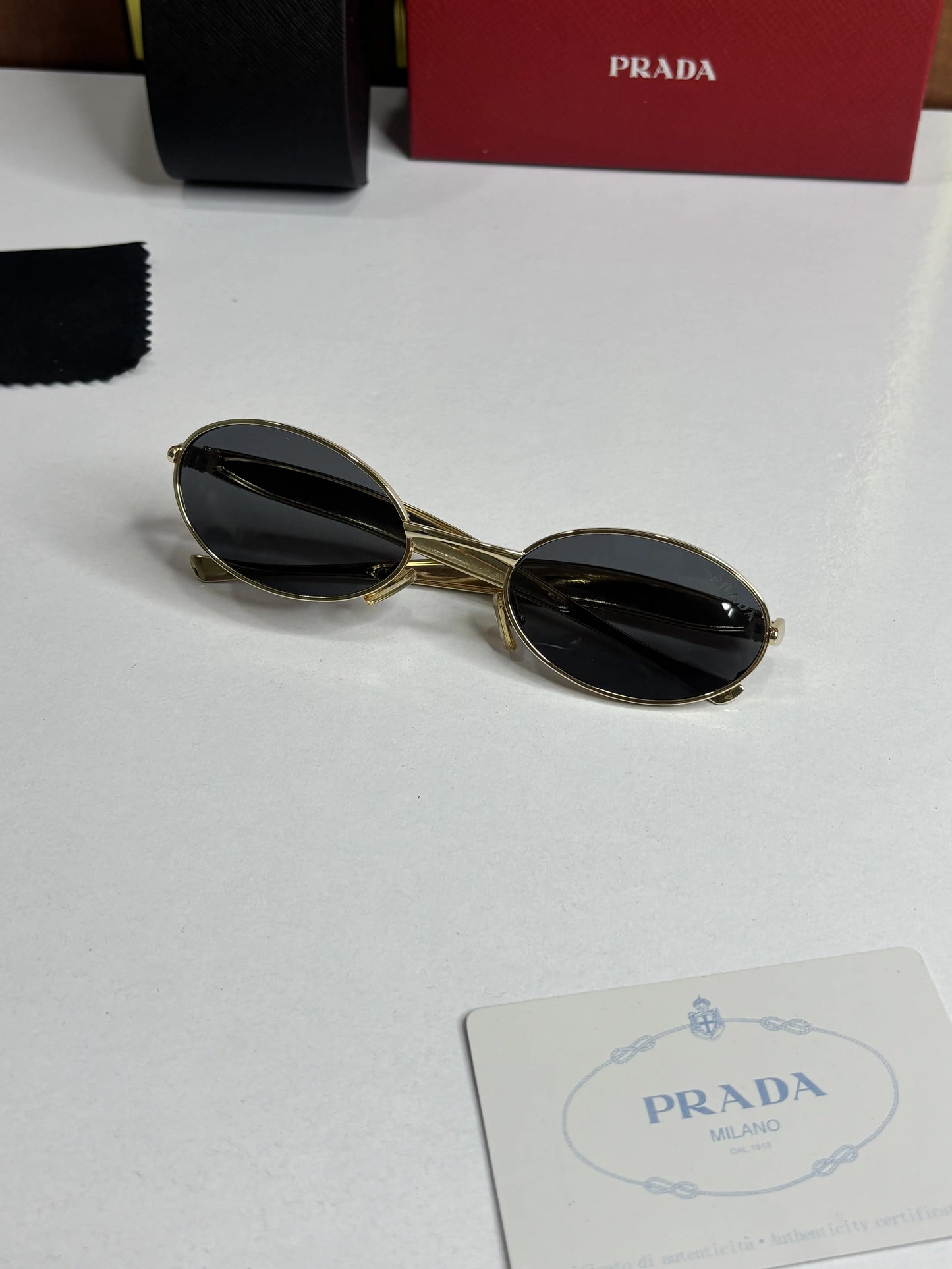 Prada Gold Black