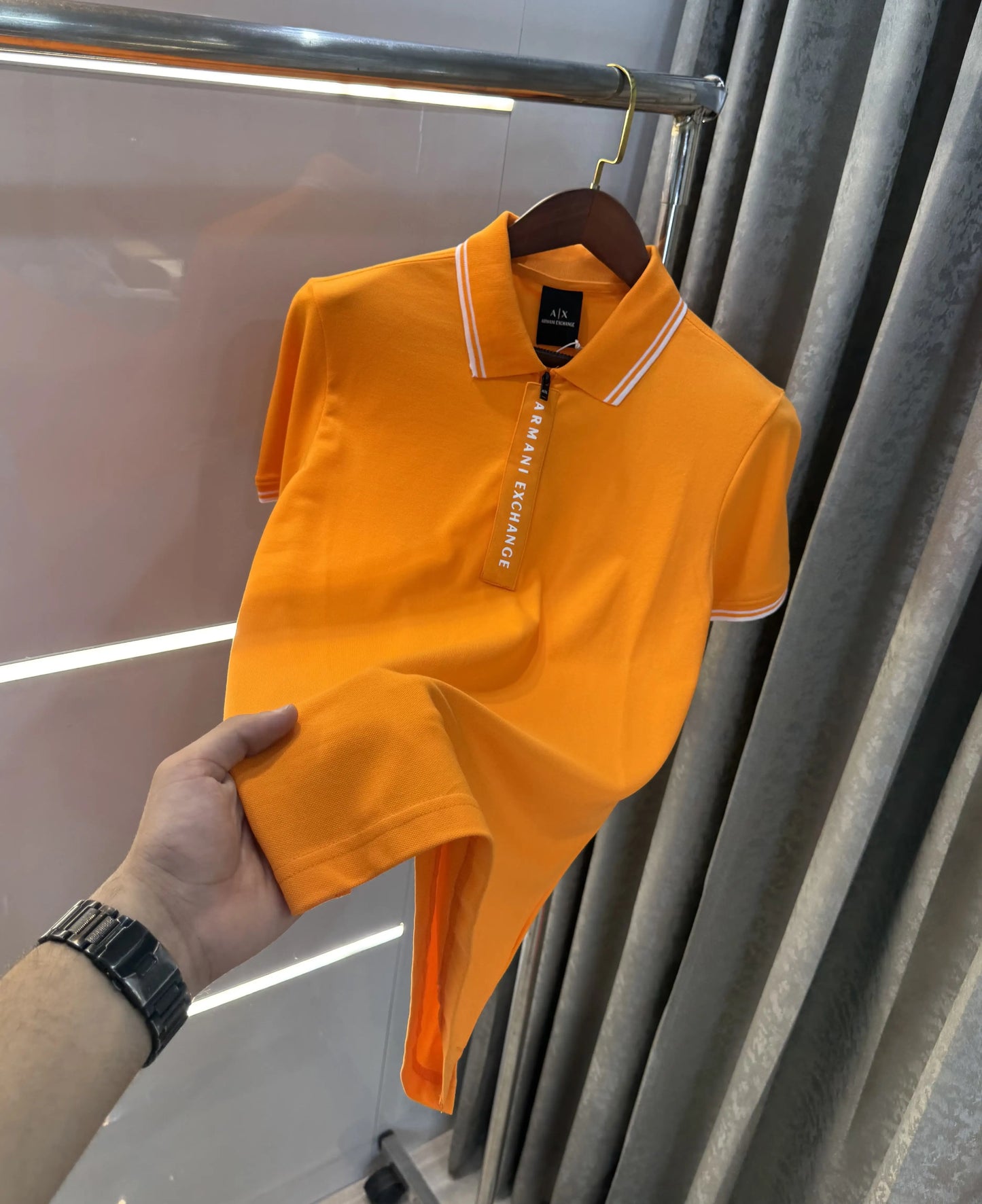 Arman i Exchange Orange Imported Polo T-Shirt