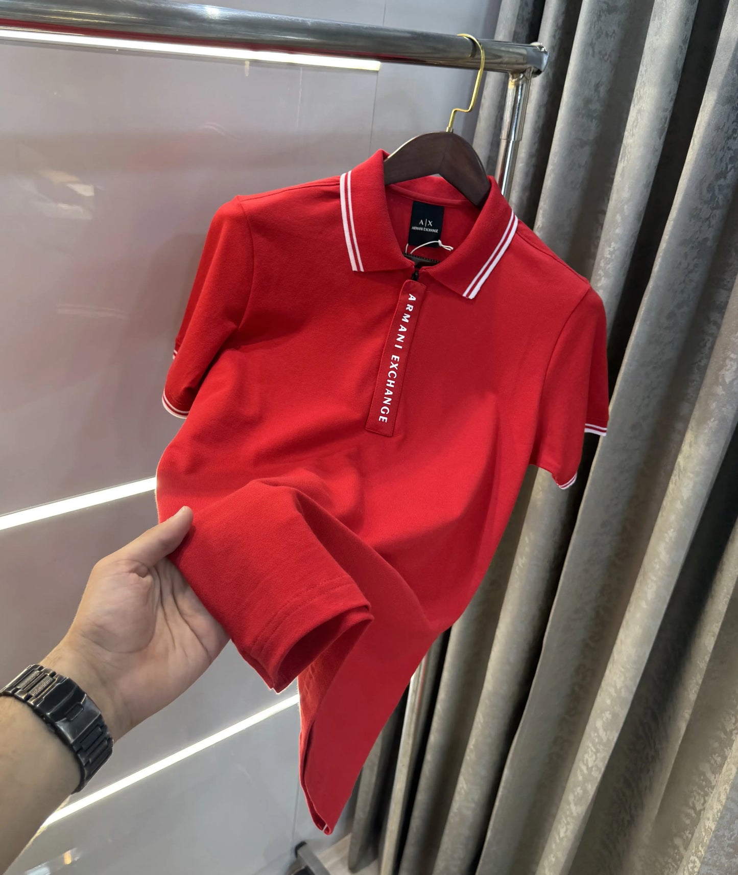 Arman i Exchange Red Imported Polo T-Shirt